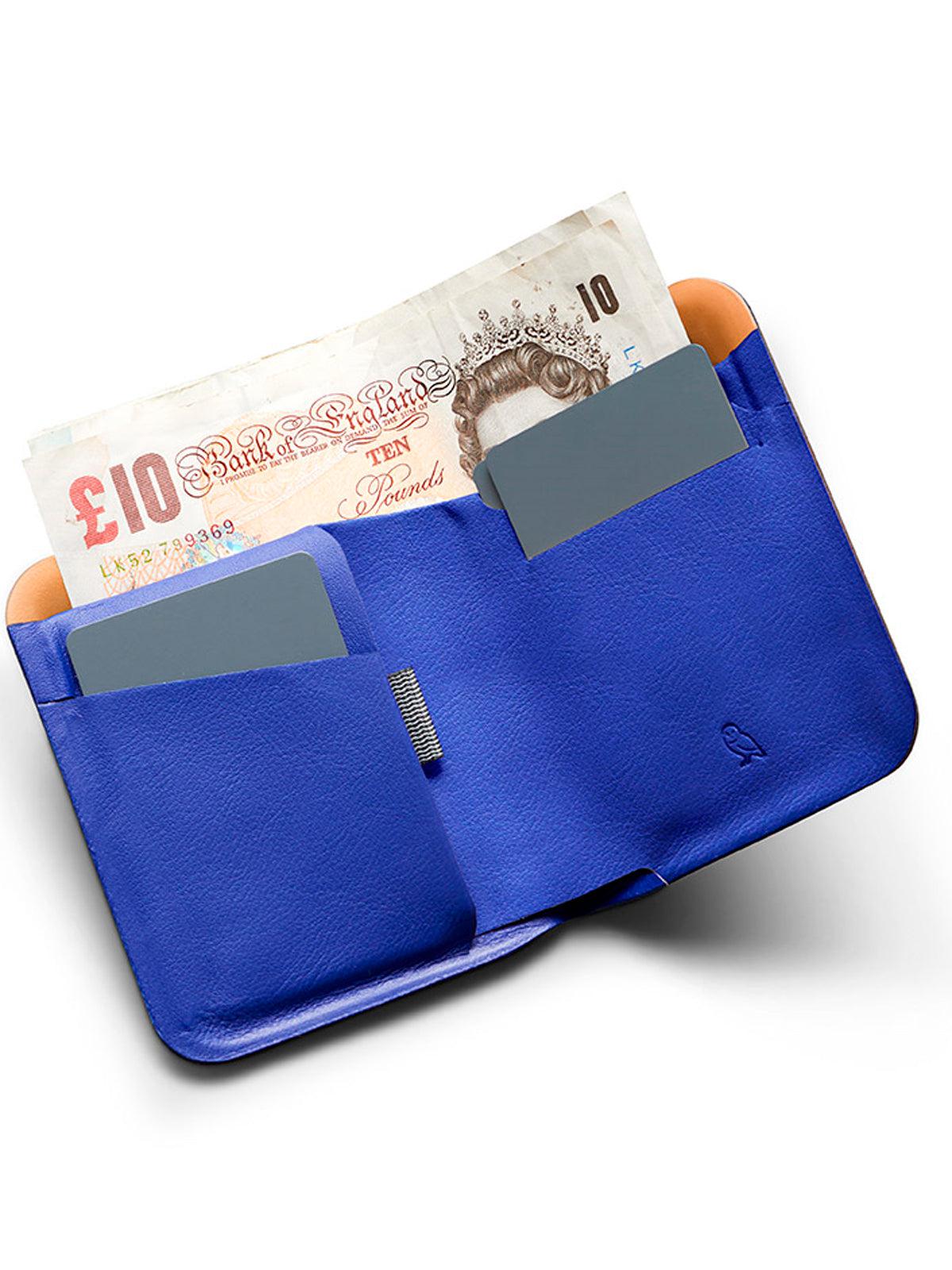 Bellroy APEX Note Sleeve Wallet Pepperblue RFID