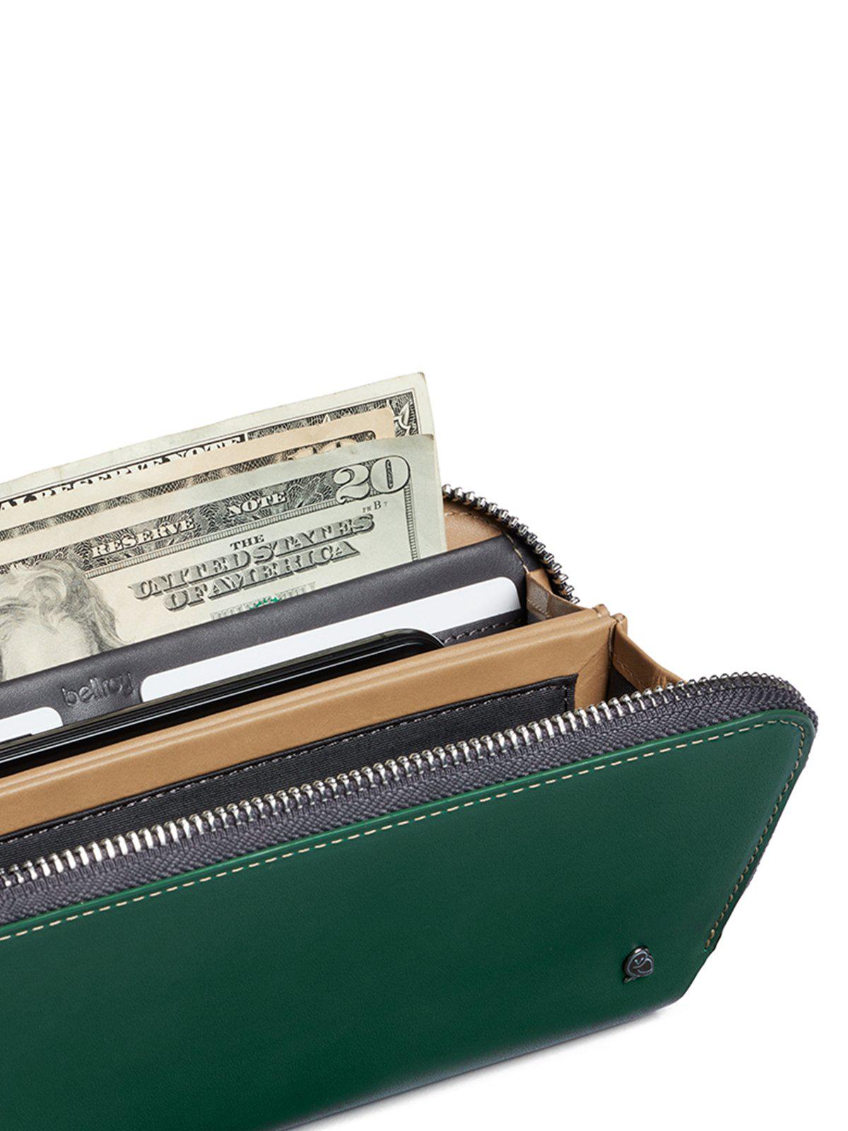 bellroy designers edition green wallet with zipper Bellroy Folio Wallet Racing Green RFID