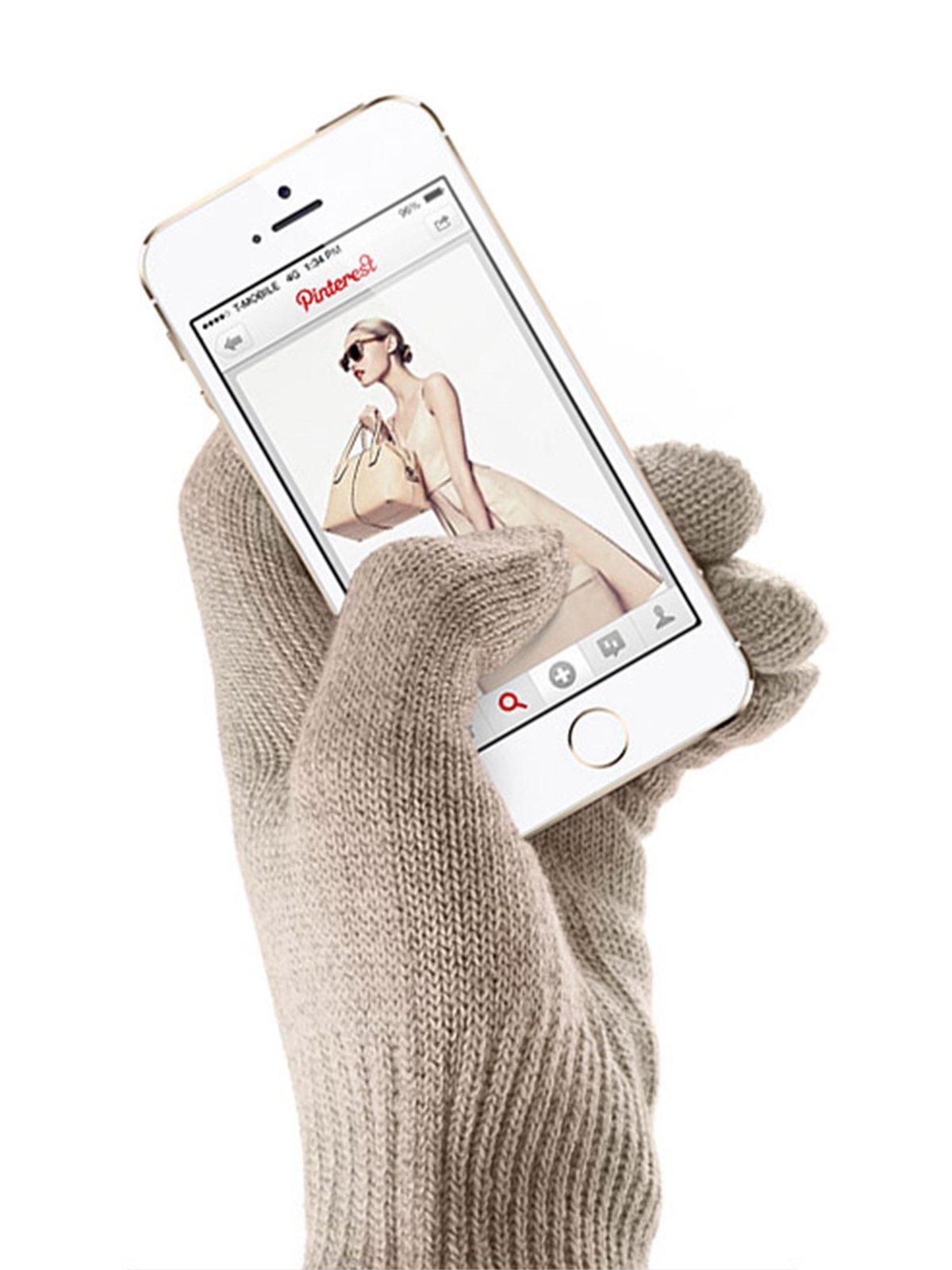 Mujjo Touchscreen Gloves Sandstone - MORE by Morello Indonesia