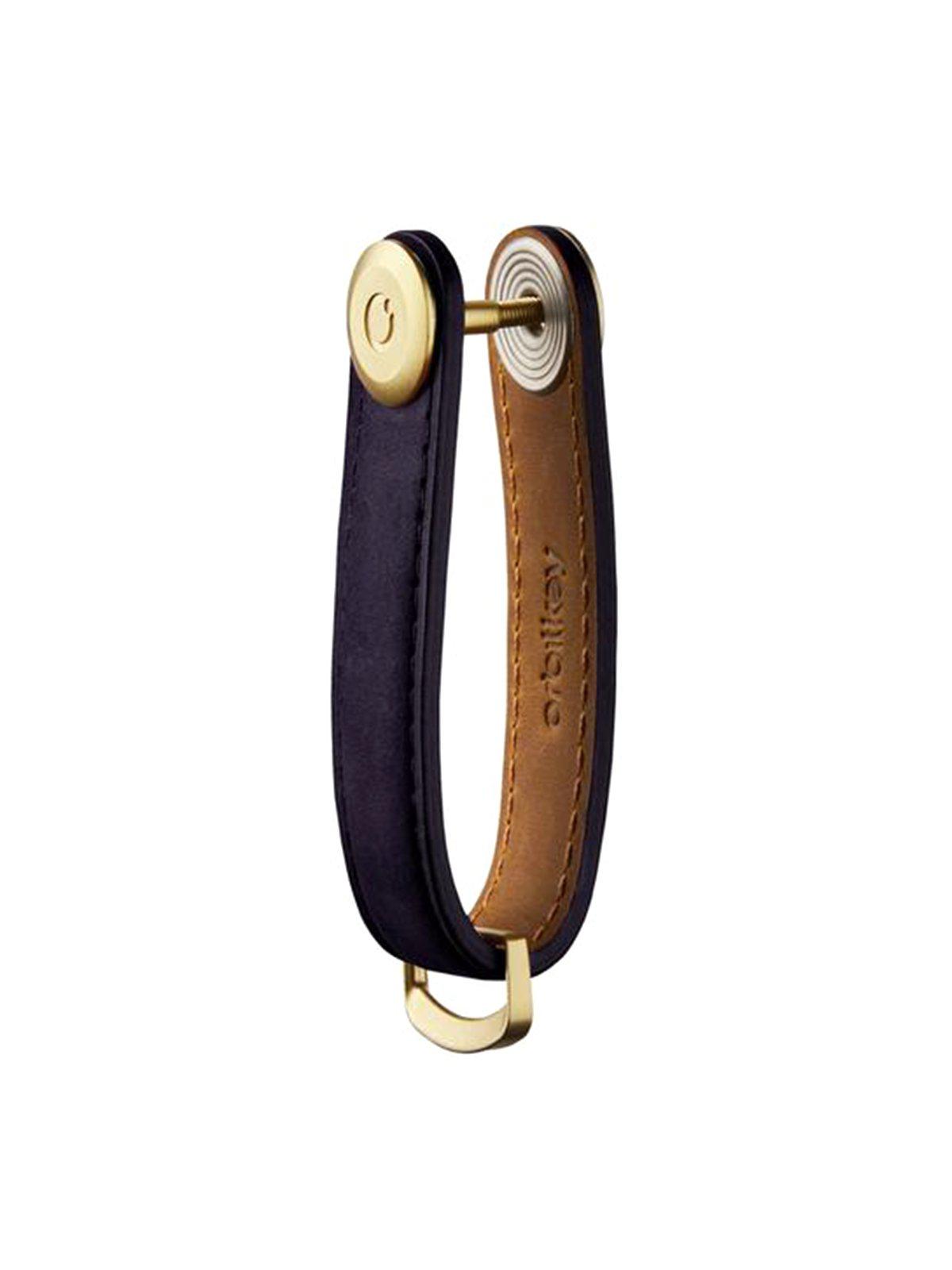 Orbitkey Crazy Horse Leather Aubergine Purple