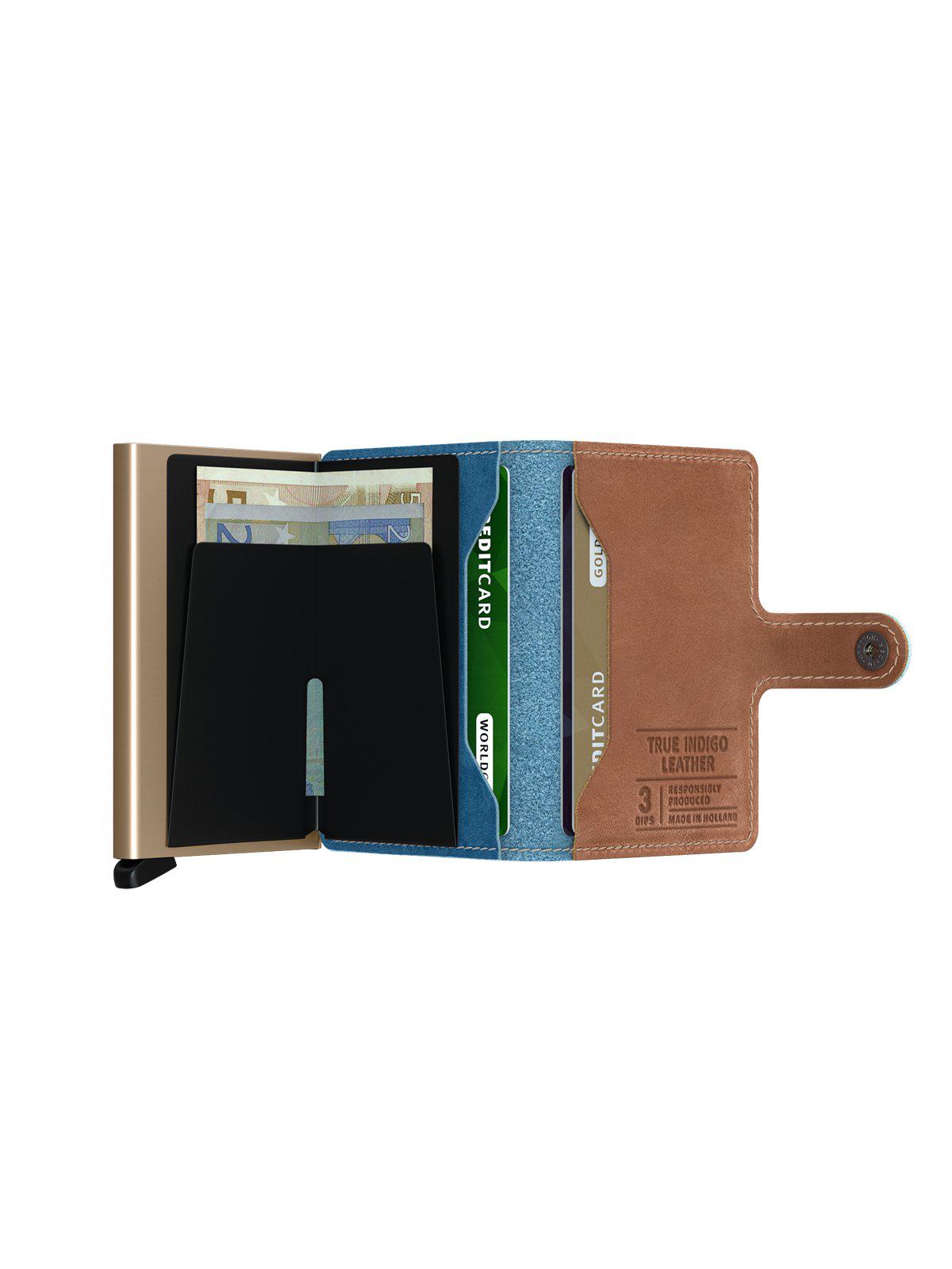 Secrid Miniwallet Indigo 3 Sand - MORE by Morello Indonesia