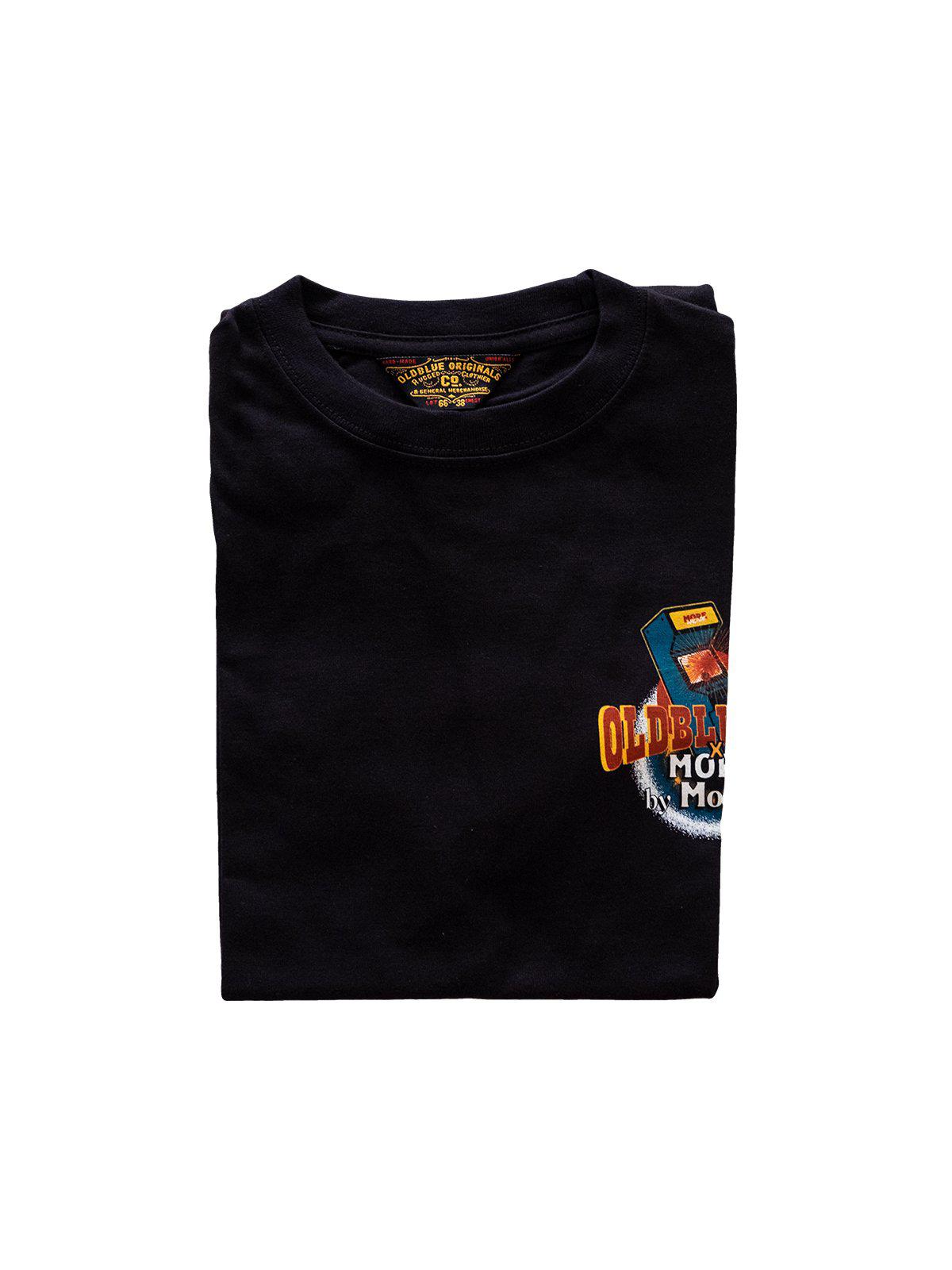 Oldblue Co. x MORE by Morello Tee The Arcade Riders Black - MORE by Morello Indonesia