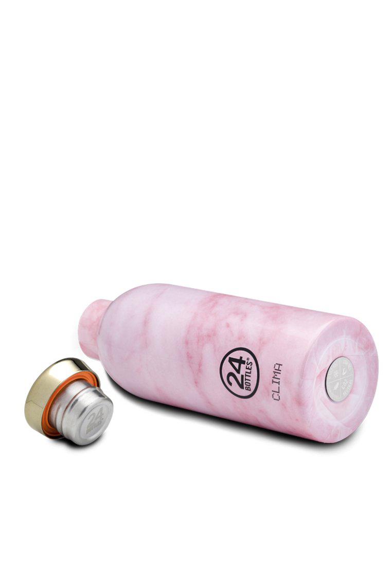 24Bottles Clima Bottle Pink Marble 330ml