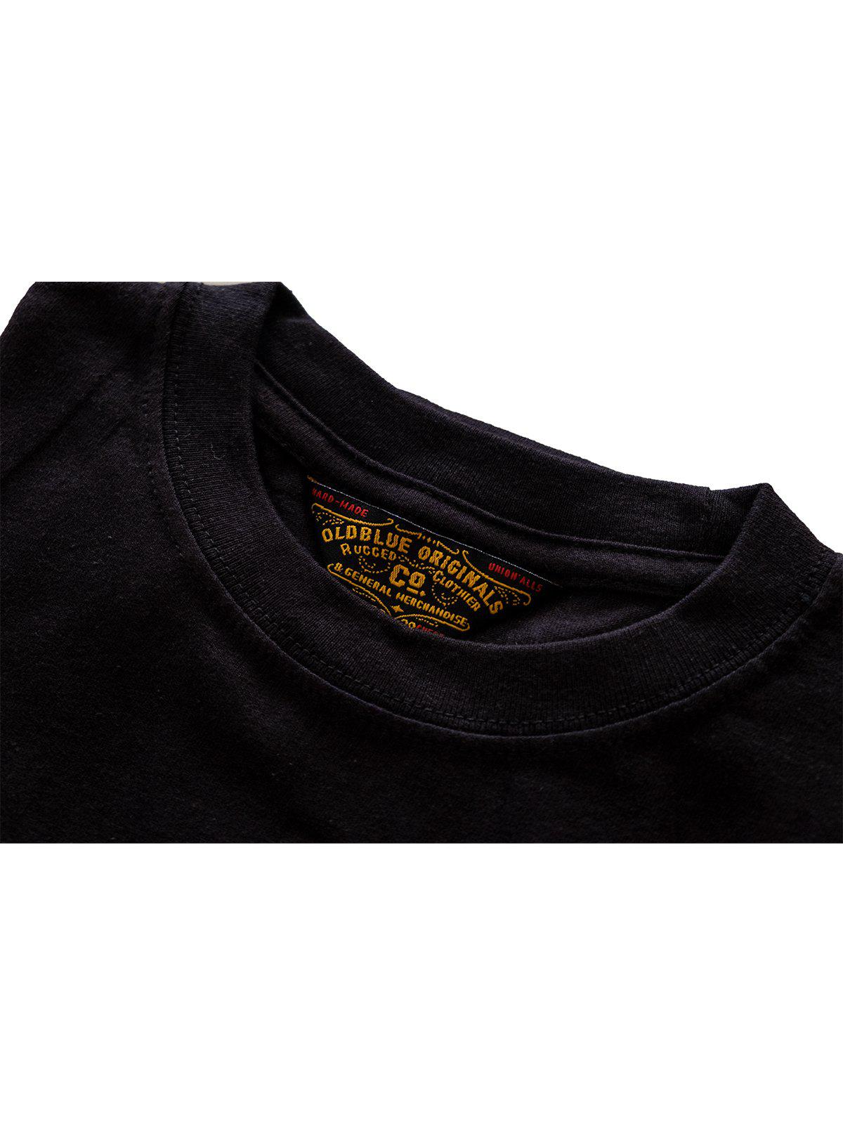 Oldblue Co. x MORE by Morello Tee The Outdoor Journeys Black - MORE by Morello Indonesia