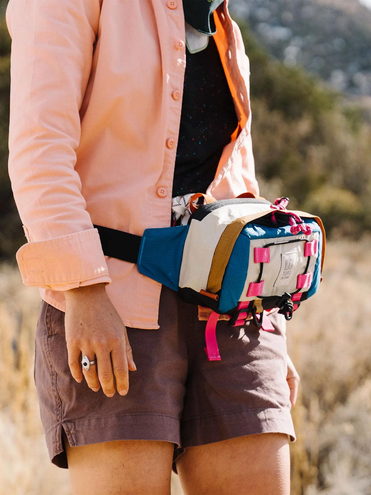 Topo Designs Mountain Hip Pack Black Blue
