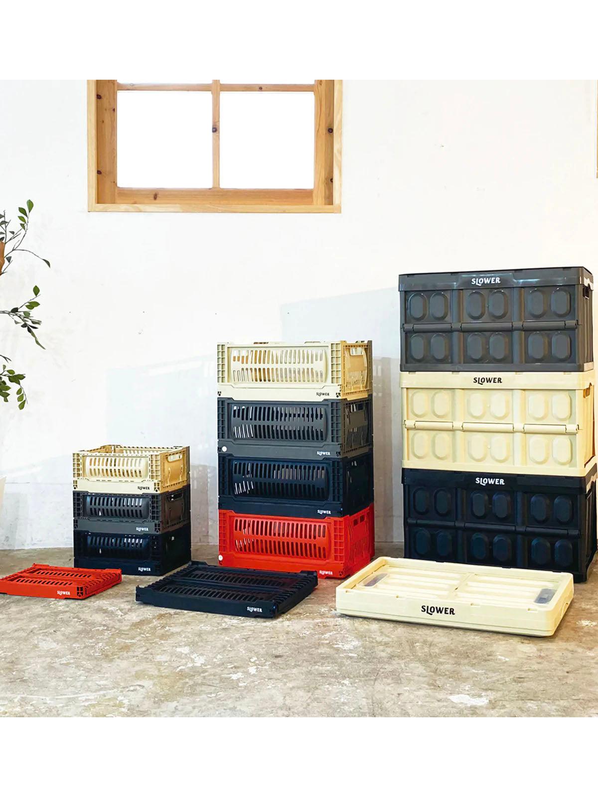 Slower Folding Container Bask Small