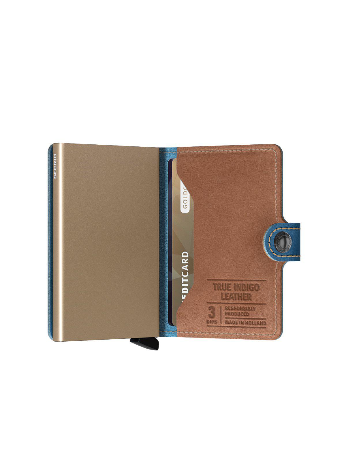 Secrid Miniwallet Indigo 3 Sand - MORE by Morello Indonesia