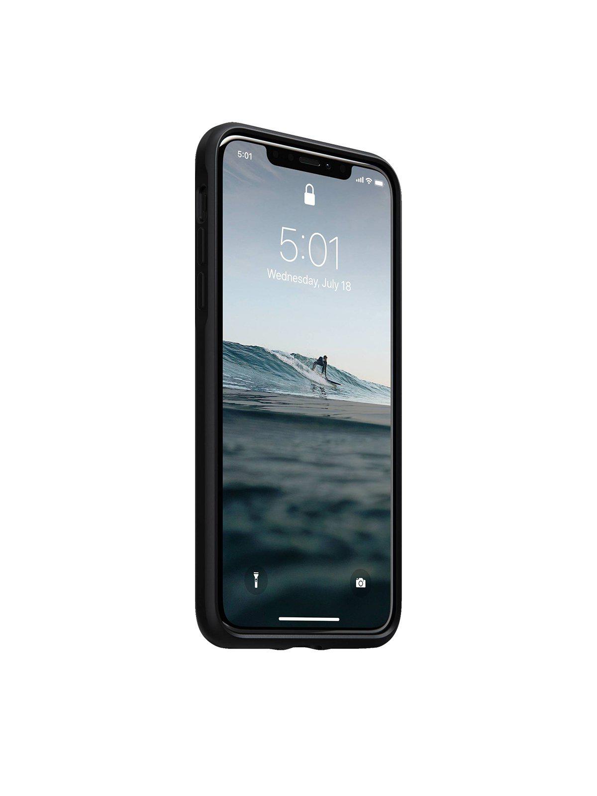 Nomad Active Rugged Case Black Leather Waterproof iPhone 11 Pro Max / 11 Pro / 11 - MORE by Morello Indonesia