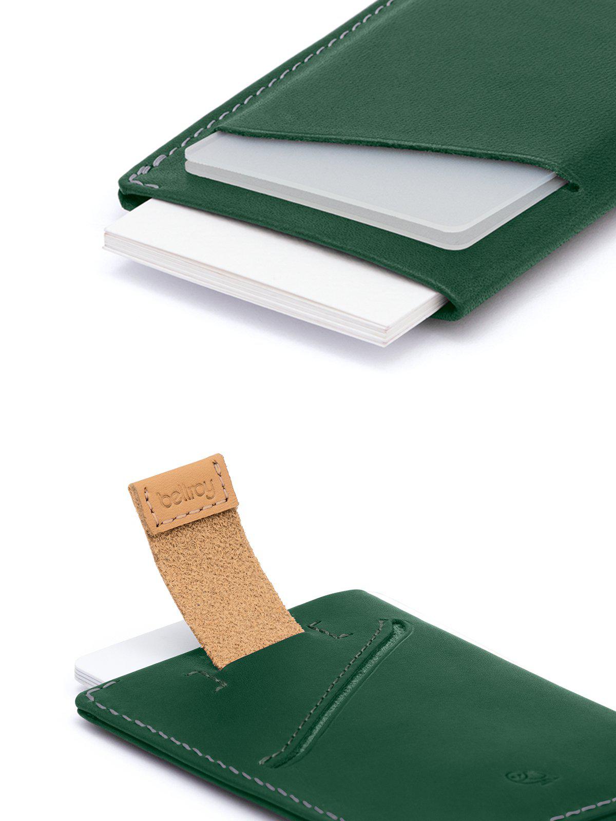 Bellroy Card Sleeve Racing Green - MORE by Morello Indonesia