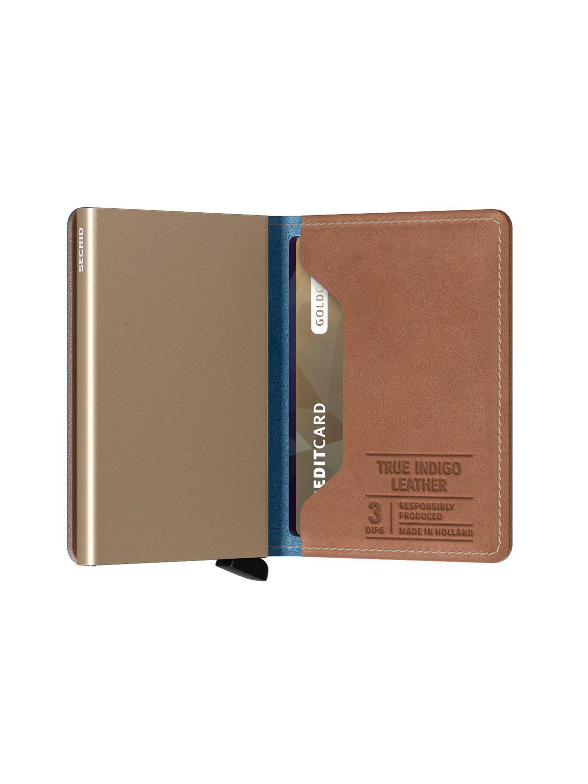 Secrid Slimwallet Indigo 3 Sand