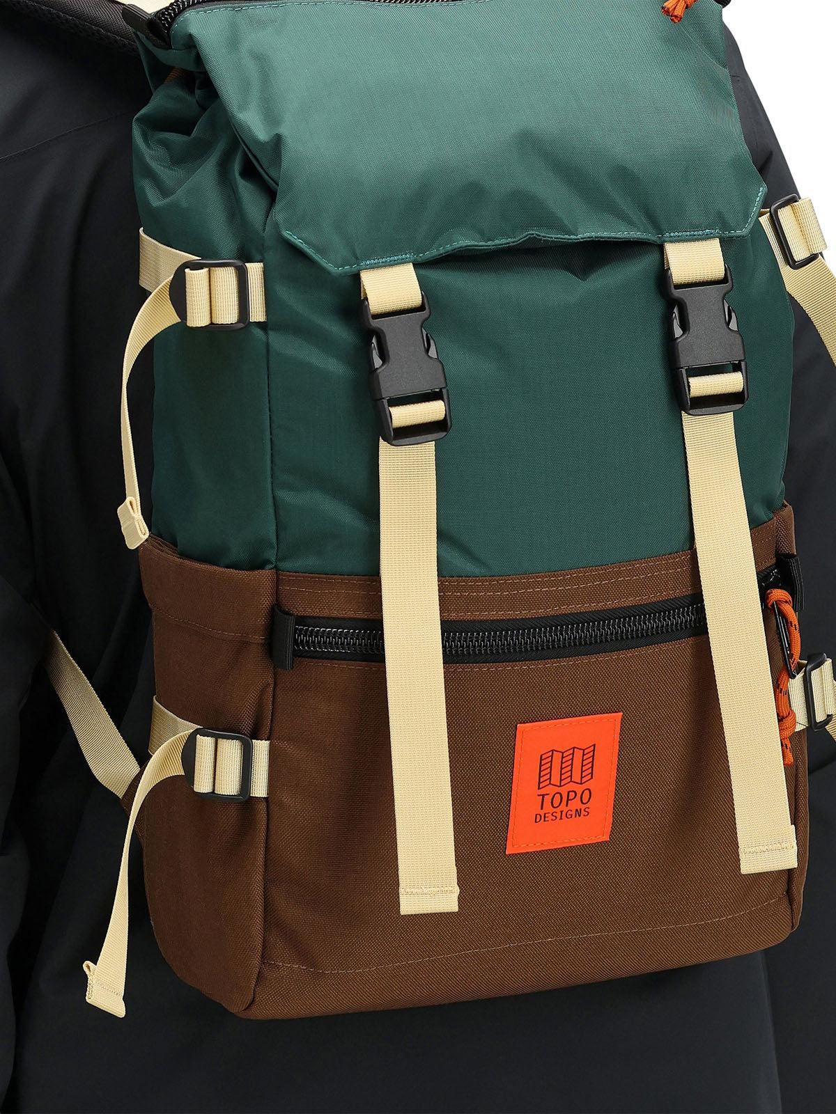 Rover Pack Tech Forest Topo Designs Rover Pack Forest Cocoa - MORE by Morello Indonesia