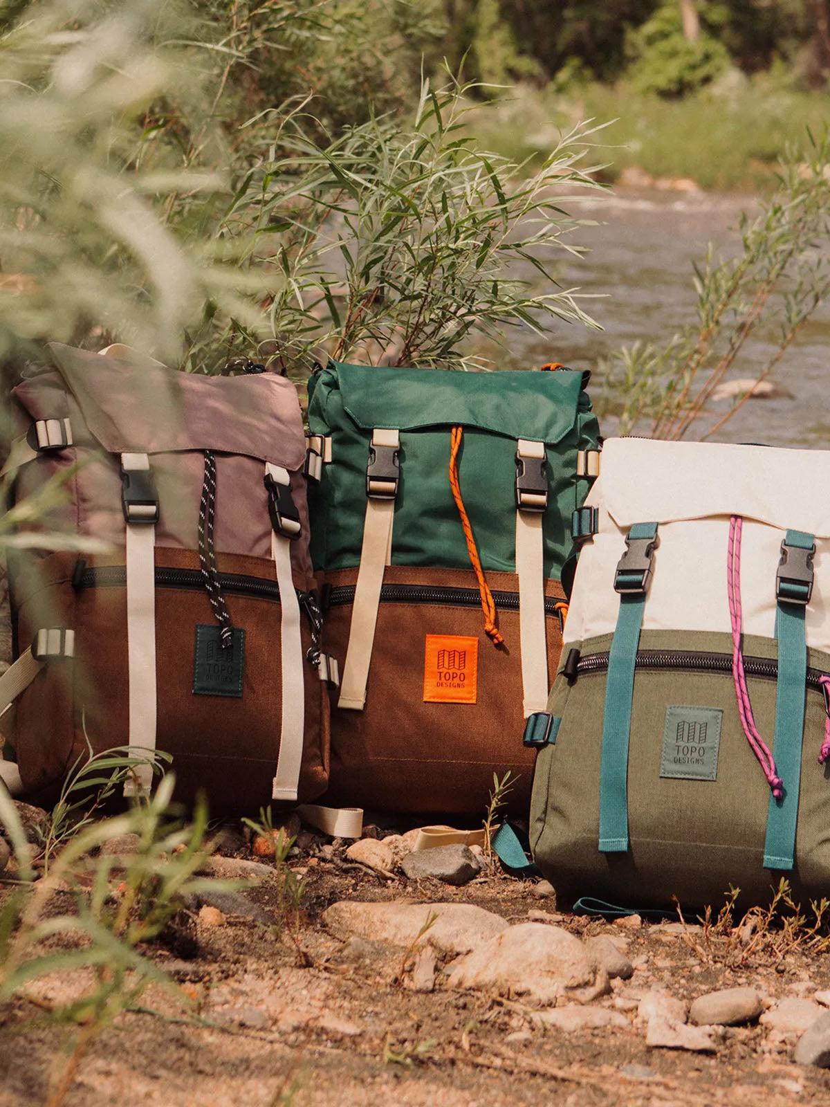 Rover Pack Tech Forest Topo Designs Rover Pack Forest Cocoa - MORE by Morello Indonesia