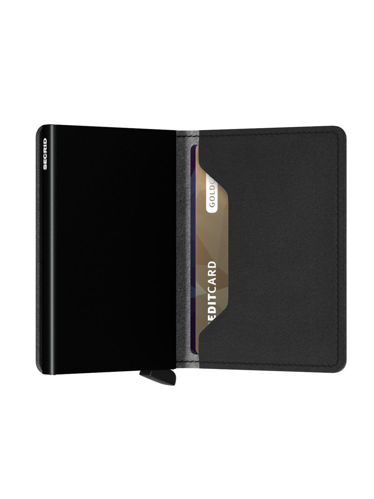 Secrid Slimwallet Yard Non-Leather Black