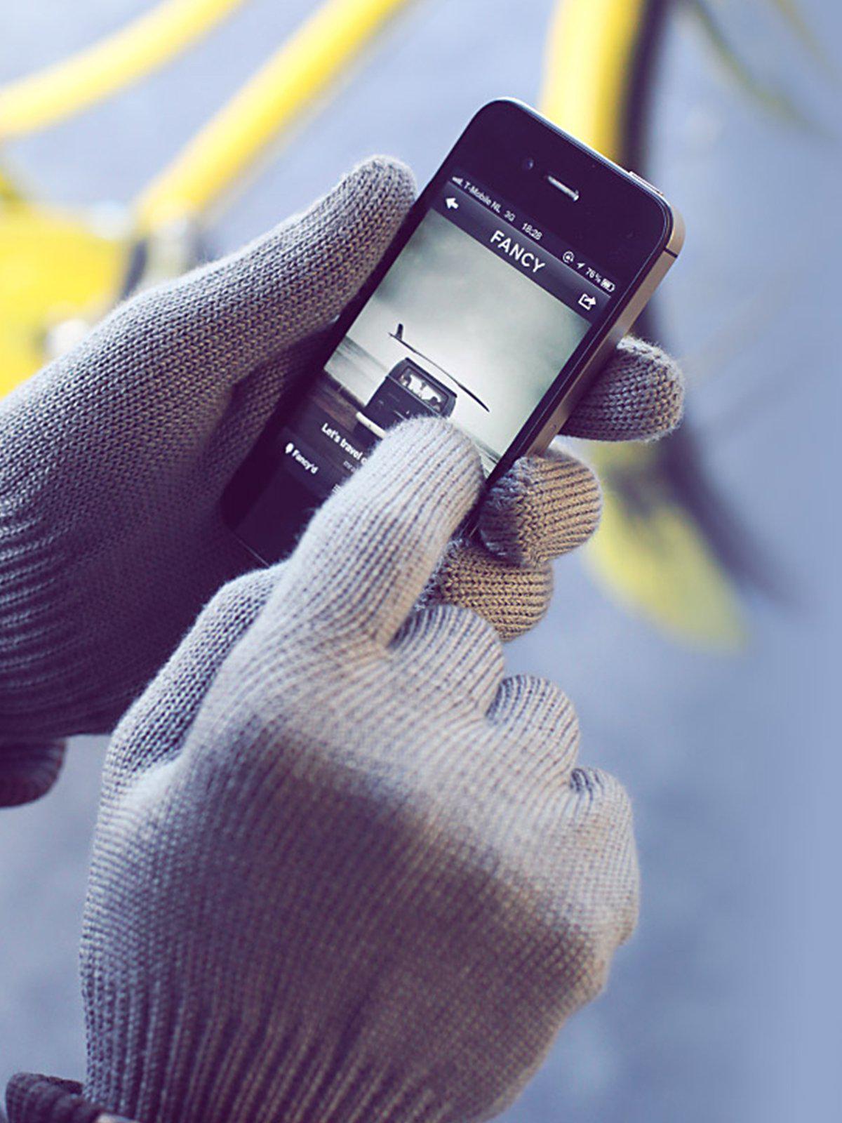 Mujjo Touchscreen Gloves Sandstone - MORE by Morello Indonesia