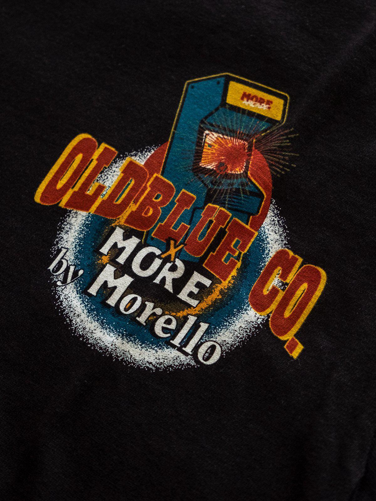 Oldblue Co. x MORE by Morello Tee The Arcade Riders Black - MORE by Morello Indonesia