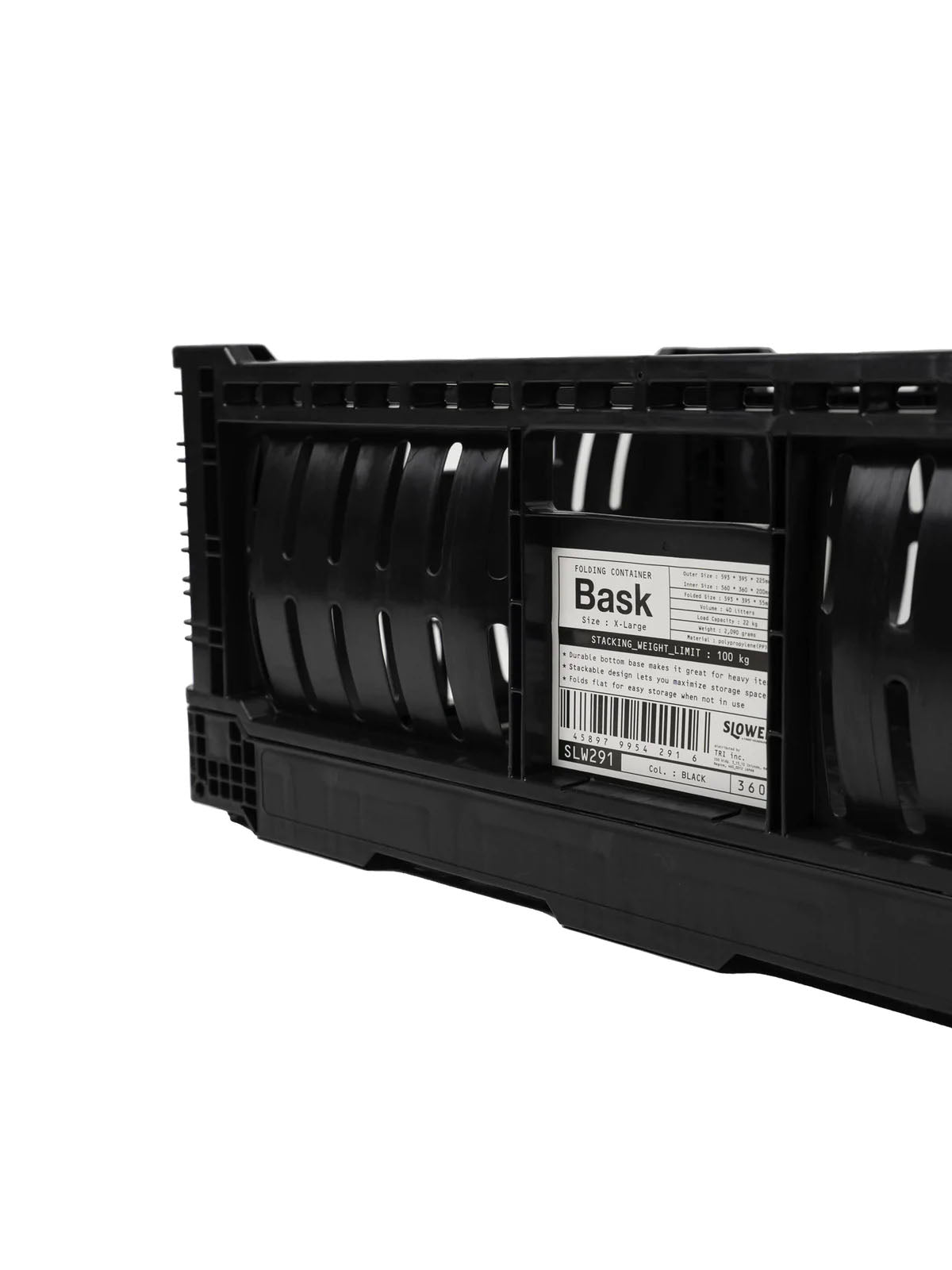 Slower Folding Container Bask XLarge