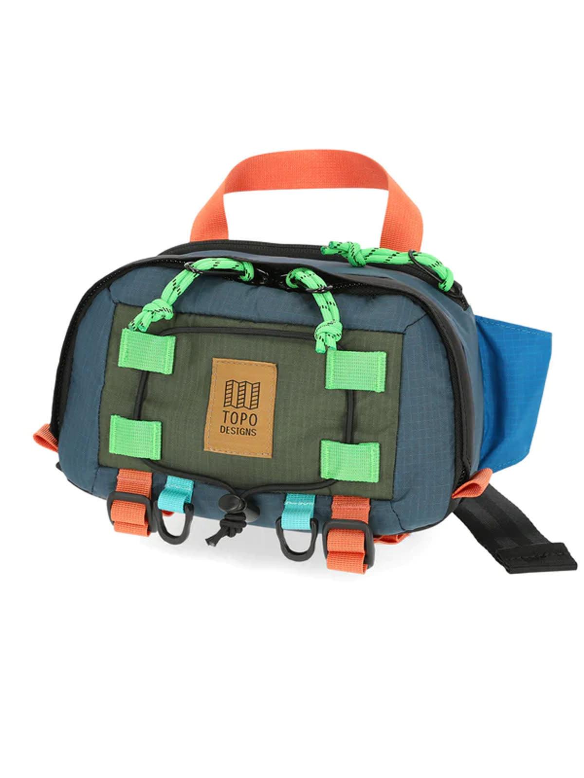 Topo Designs Mountain Hip Pack Olive Pond Blue
