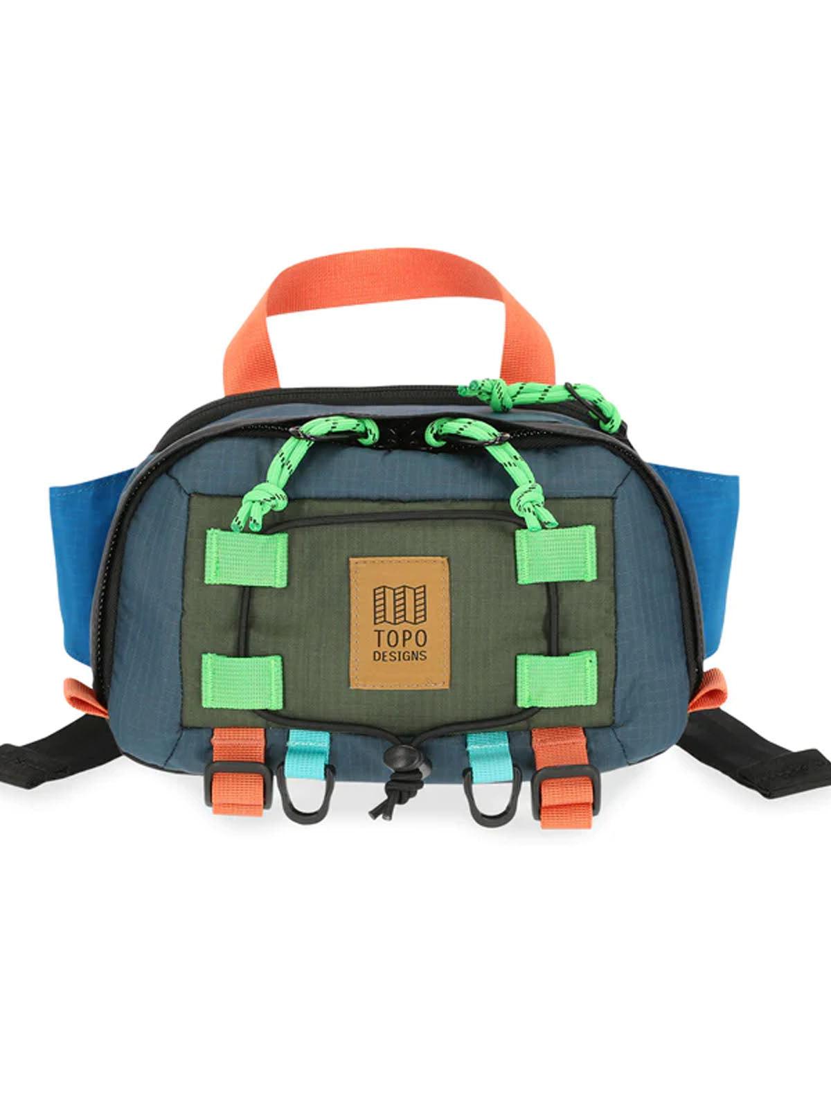 Topo Designs Mountain Hip Pack Olive Pond Blue