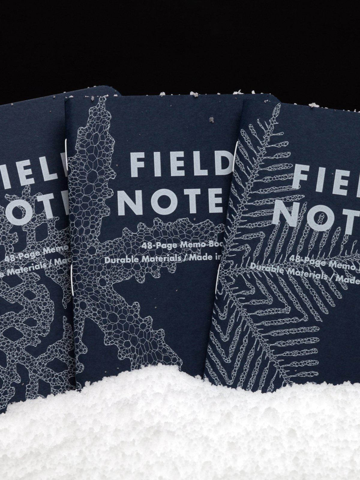Field Notes Snowy Evening 3 Pack Dot Graph Paper