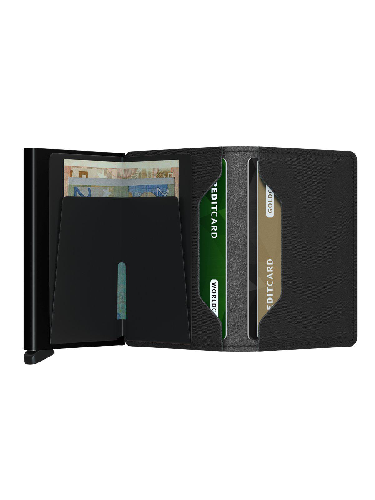 Secrid Slimwallet Yard Non-Leather Black