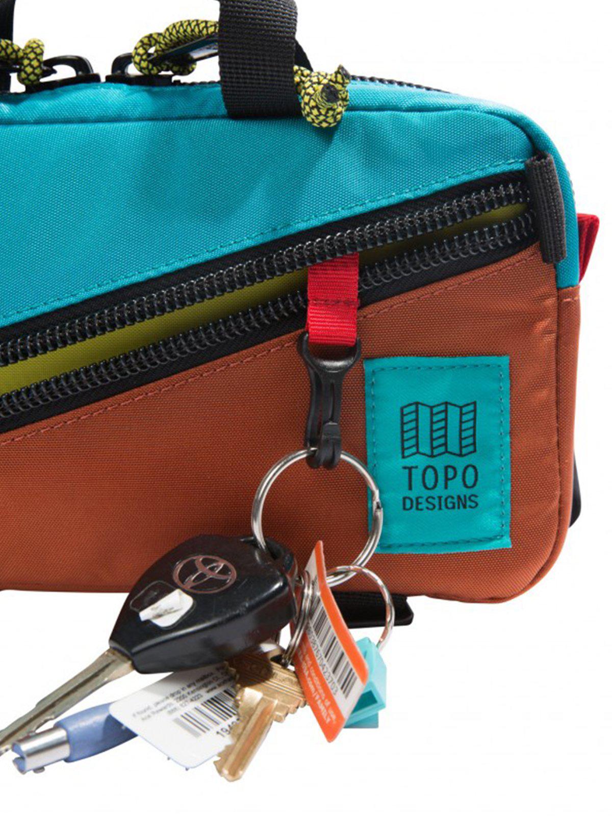 Topo Designs Mini Quick Pack Clay Turquoise