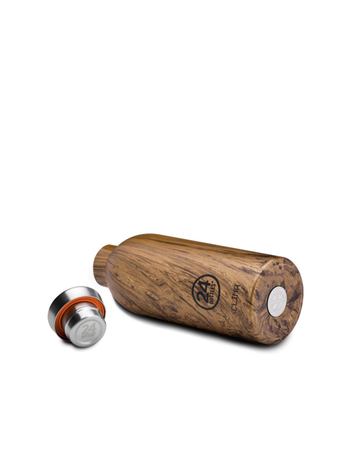 24Bottles Clima Bottle Sequoia Wood 850ml
