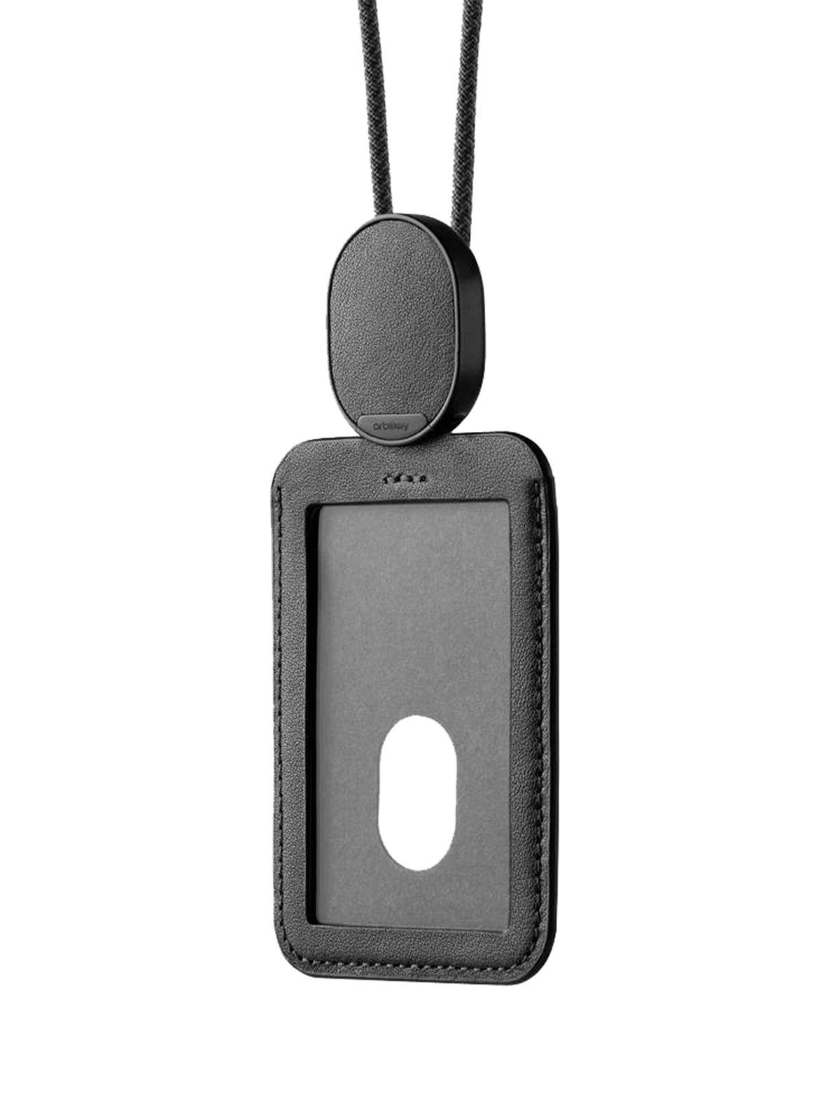 Orbitkey ID Card Holder Black With Lanyard - MORE by Morello