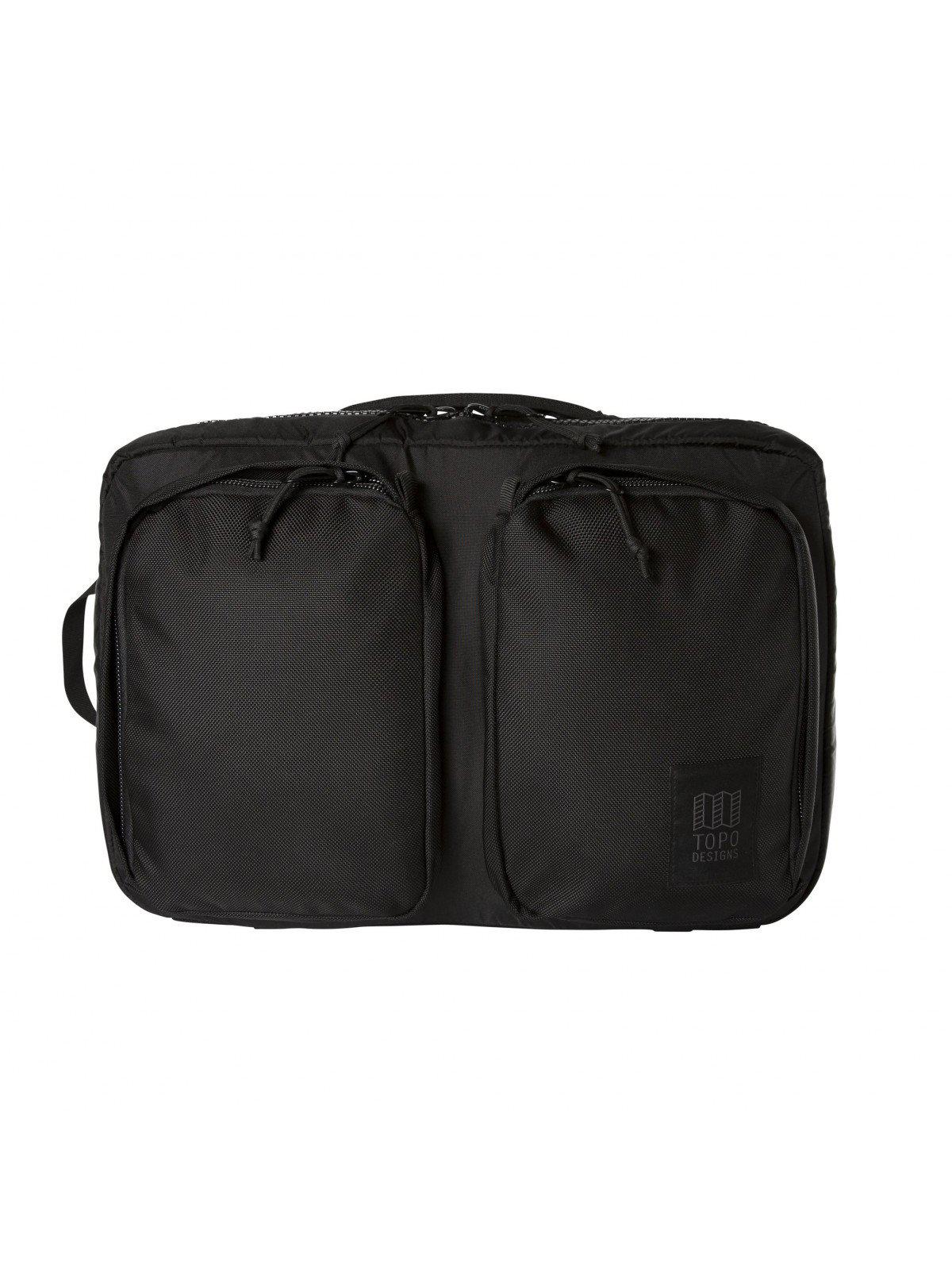 Topo Designs Global Briefcase Black Ballistic