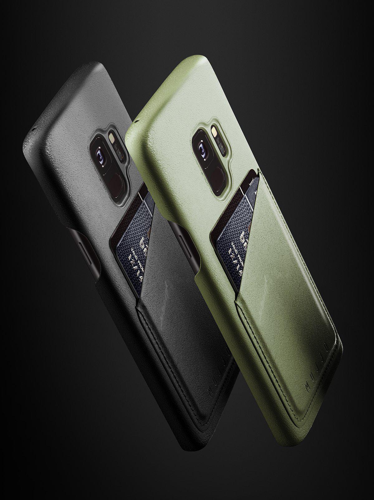 Mujjo Full Leather Wallet Case for Galaxy S9 Olive - MORE by Morello Indonesia