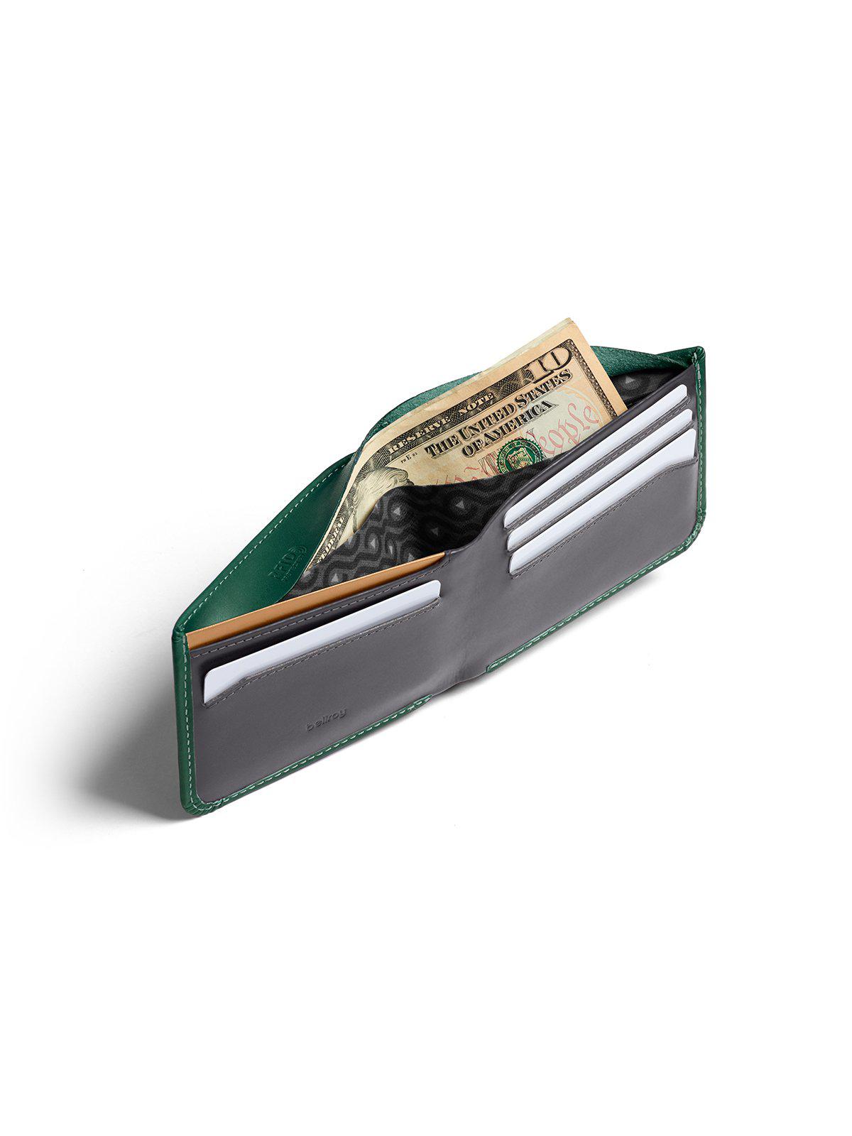 Bellroy Hide and Seek Wallet Racing Green RFID - MORE by Morello Indonesia