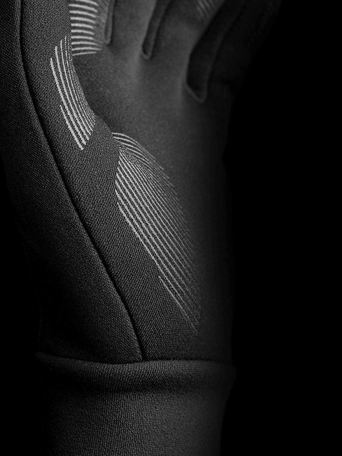 Mujjo Touchscreen Gloves Black Medium - MORE by Morello Indonesia