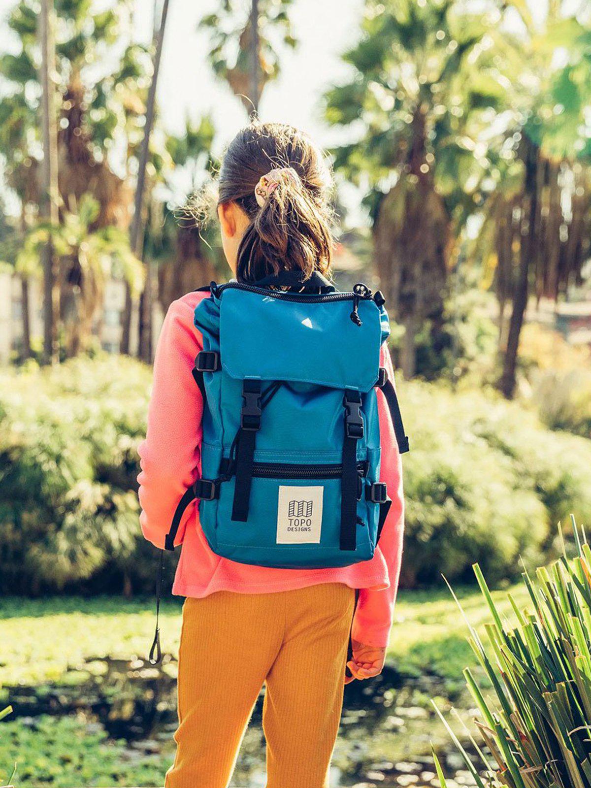 Topo Designs Rover Pack Mini Black Canvas