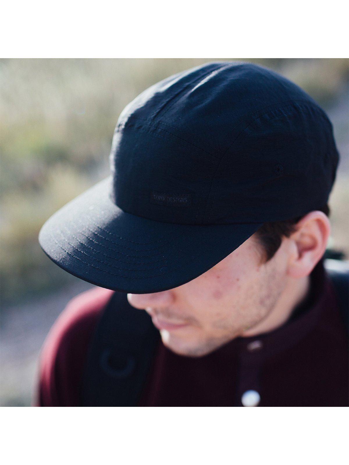 Topo Designs Nylon Camp Hat Rust