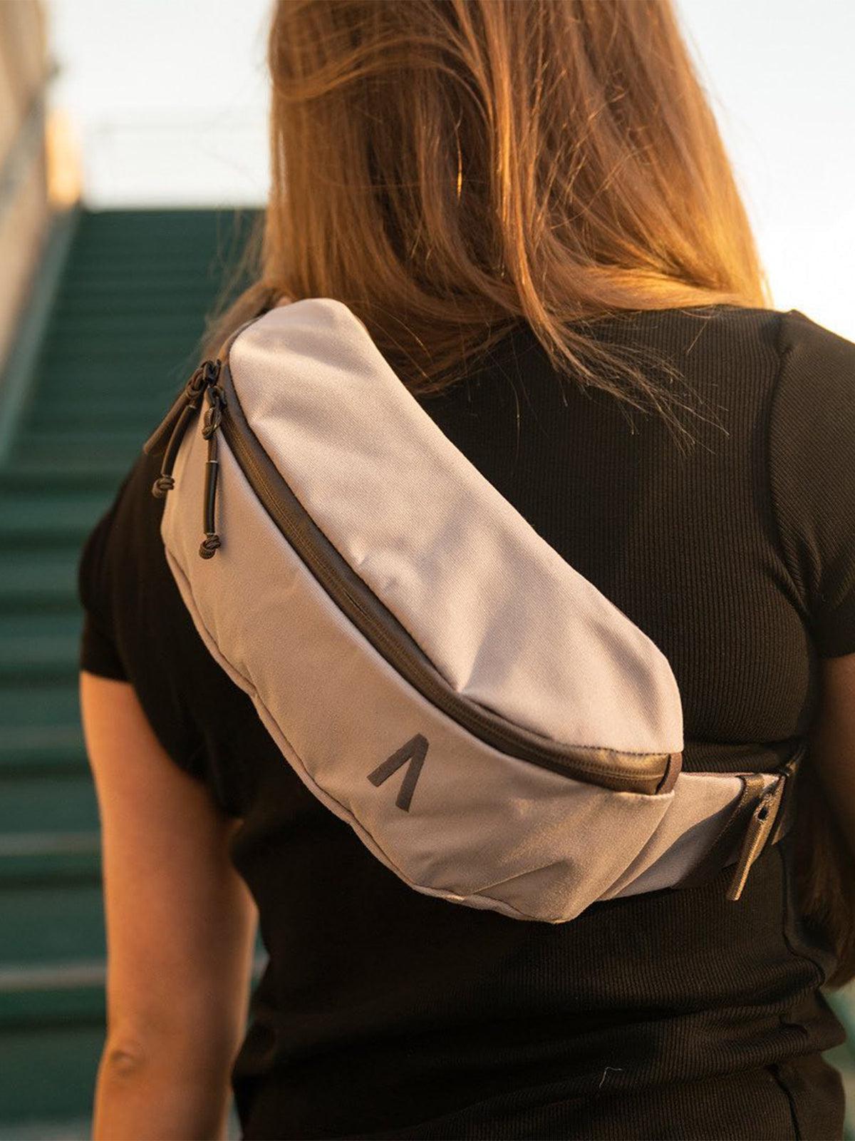 Boundary Supply Rennen Recycled Crossbody Sling Bag Slate