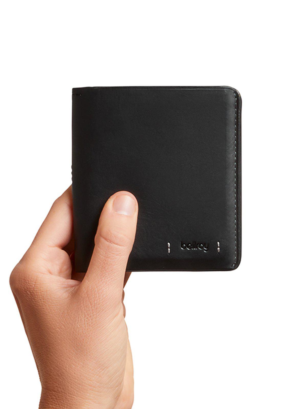 Bellroy Note Sleeve Wallet Premium Edition Black RFID