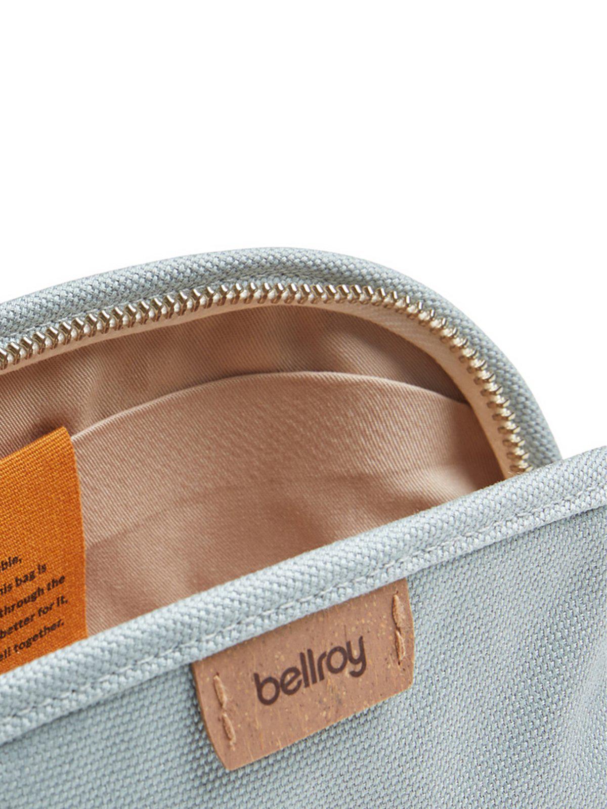 Bellroy Classic Pouch Smoke Blue (Plant-Based / Leather-Free)