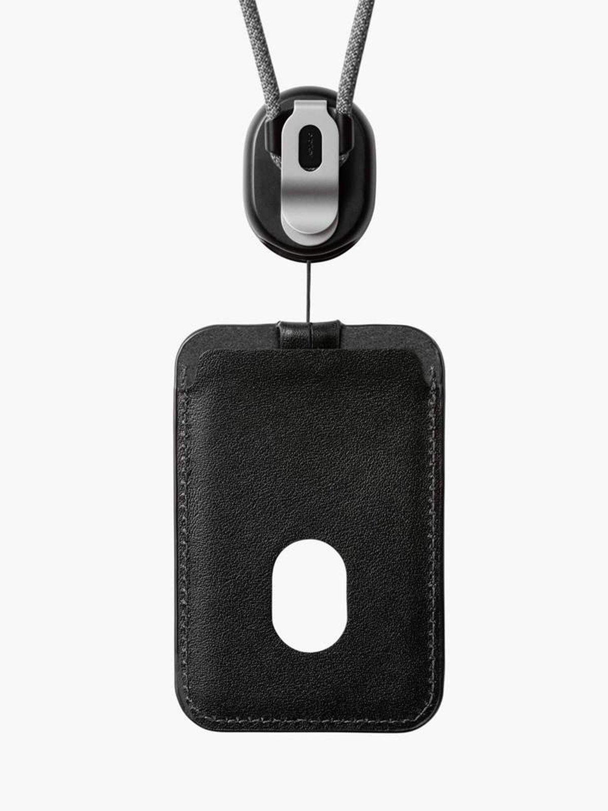 Orbitkey ID Card Holder Black With Lanyard