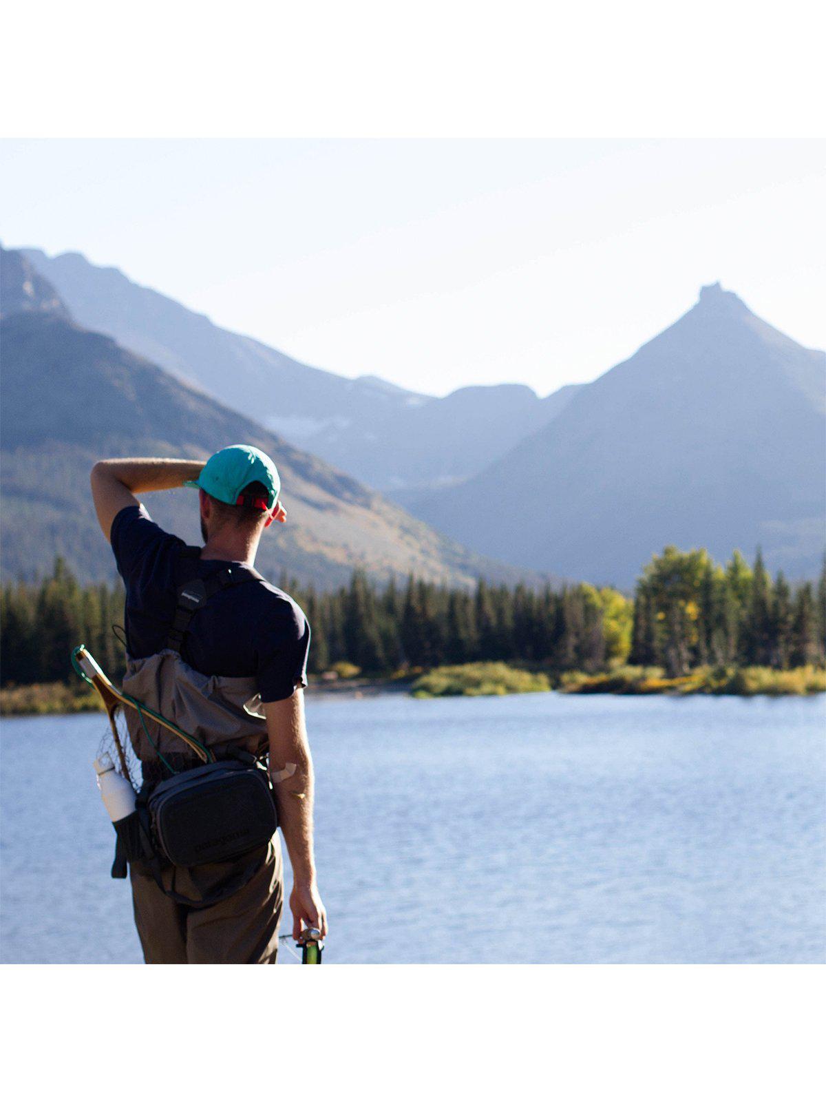 Topo Designs Nylon Camp Hat Black