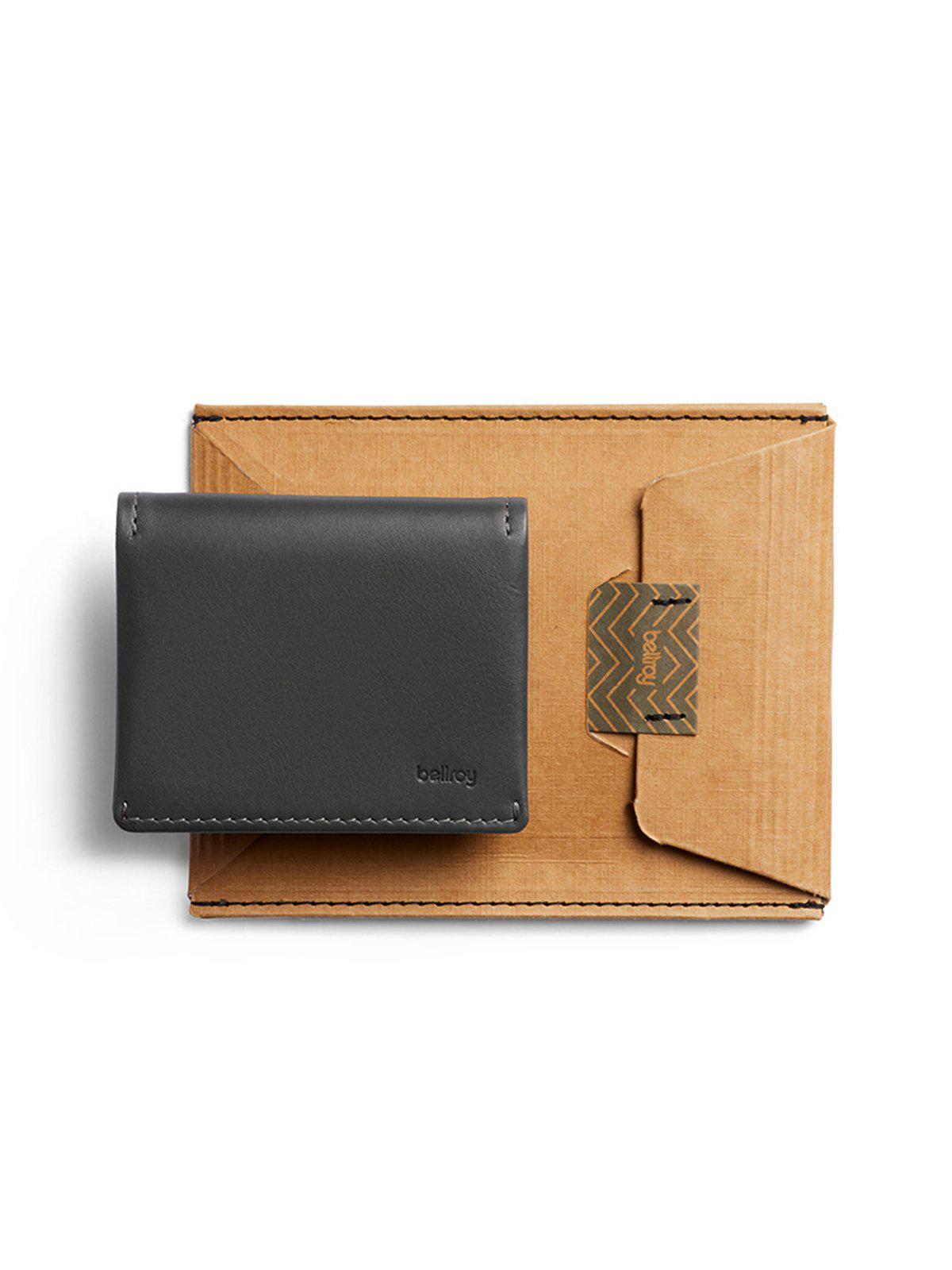 Bellroy Slim Sleeve Wallet Charcoal - MORE by Morello Indonesia