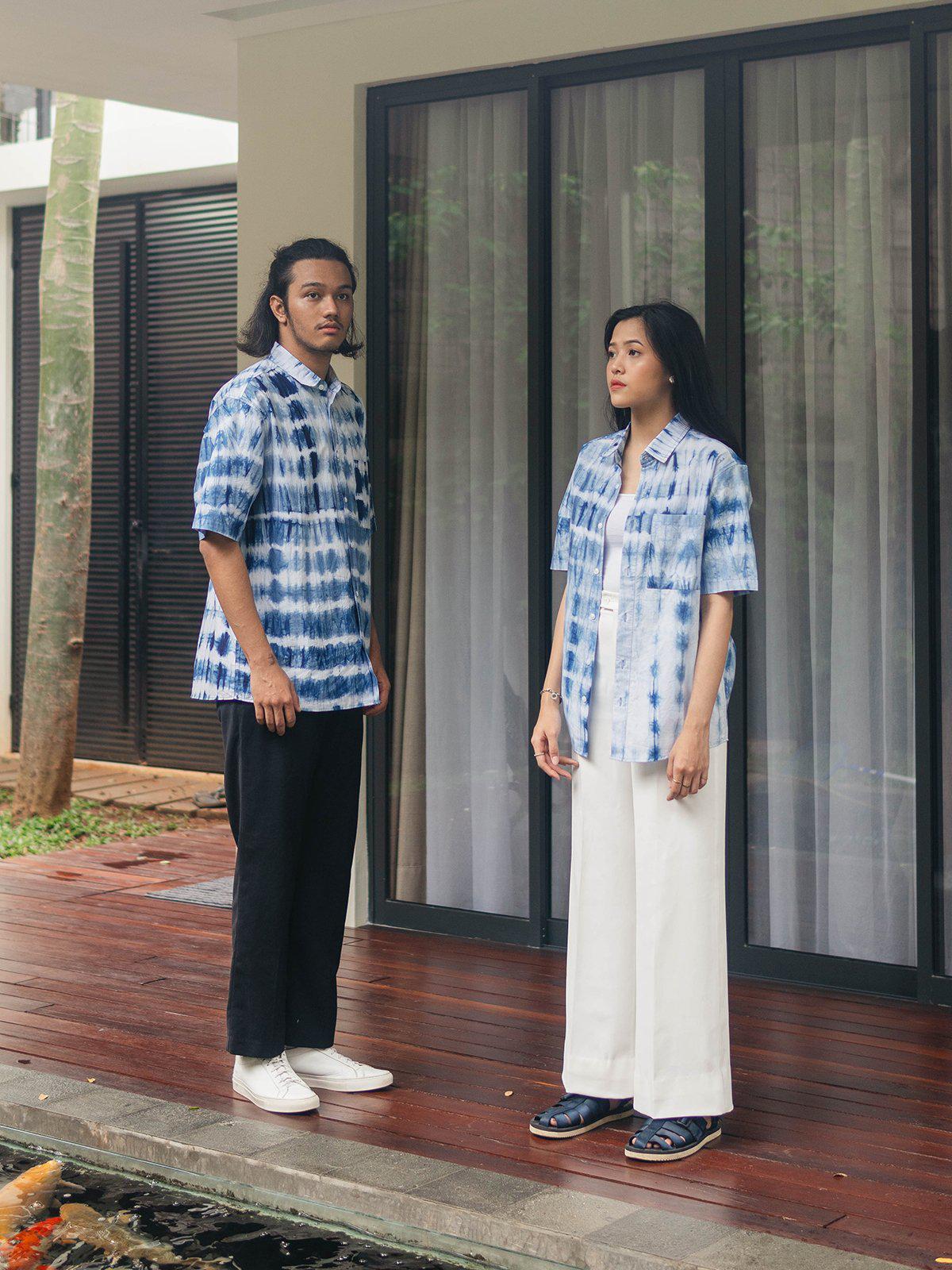 Contentment. Joy Natural Dyed Shirt - MORE by Morello Indonesia