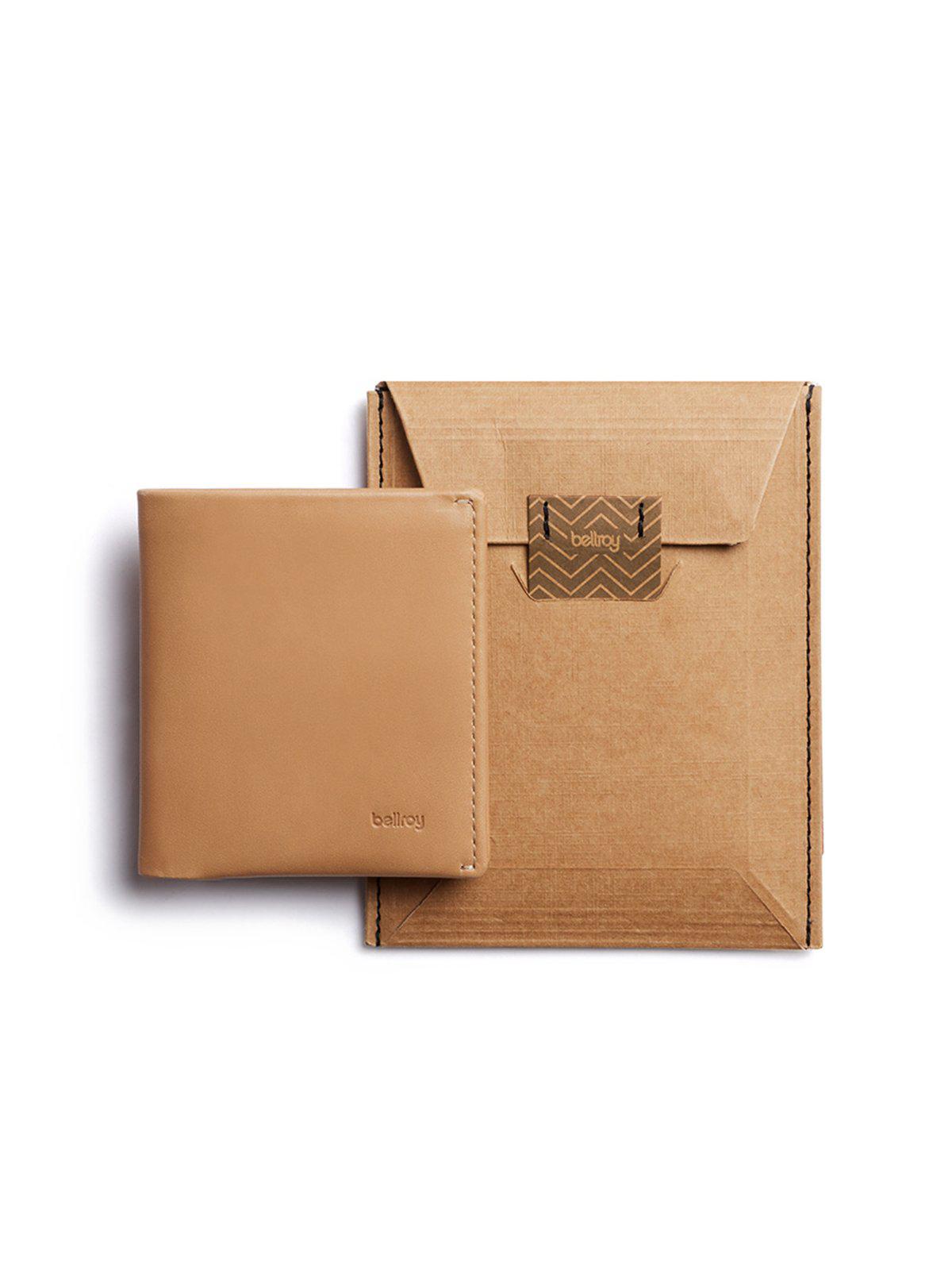 Bellroy Note Sleeve Wallet Tan RFID - MORE by Morello Indonesia