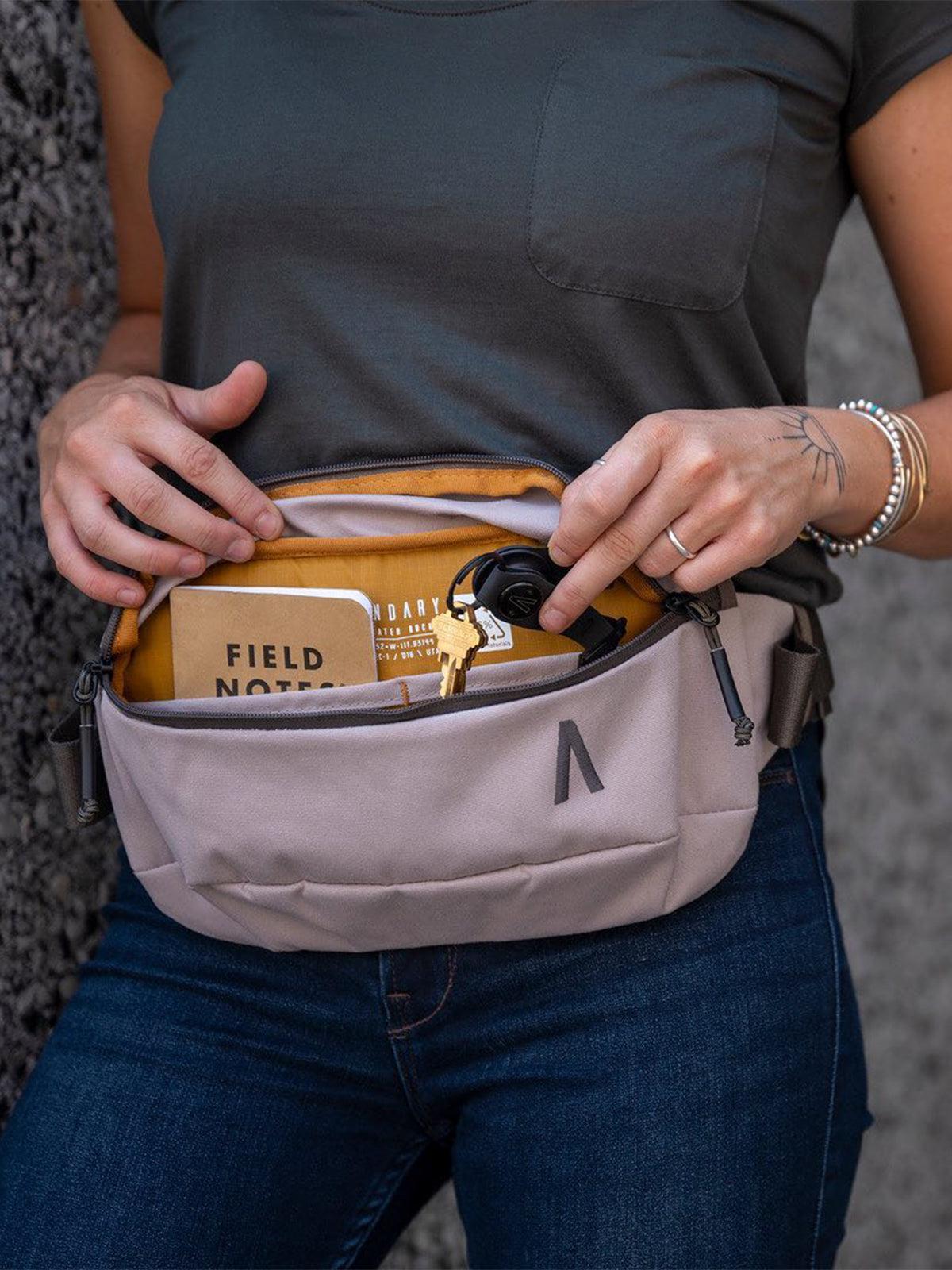 Boundary Supply Rennen Recycled Crossbody Sling Bag Clay