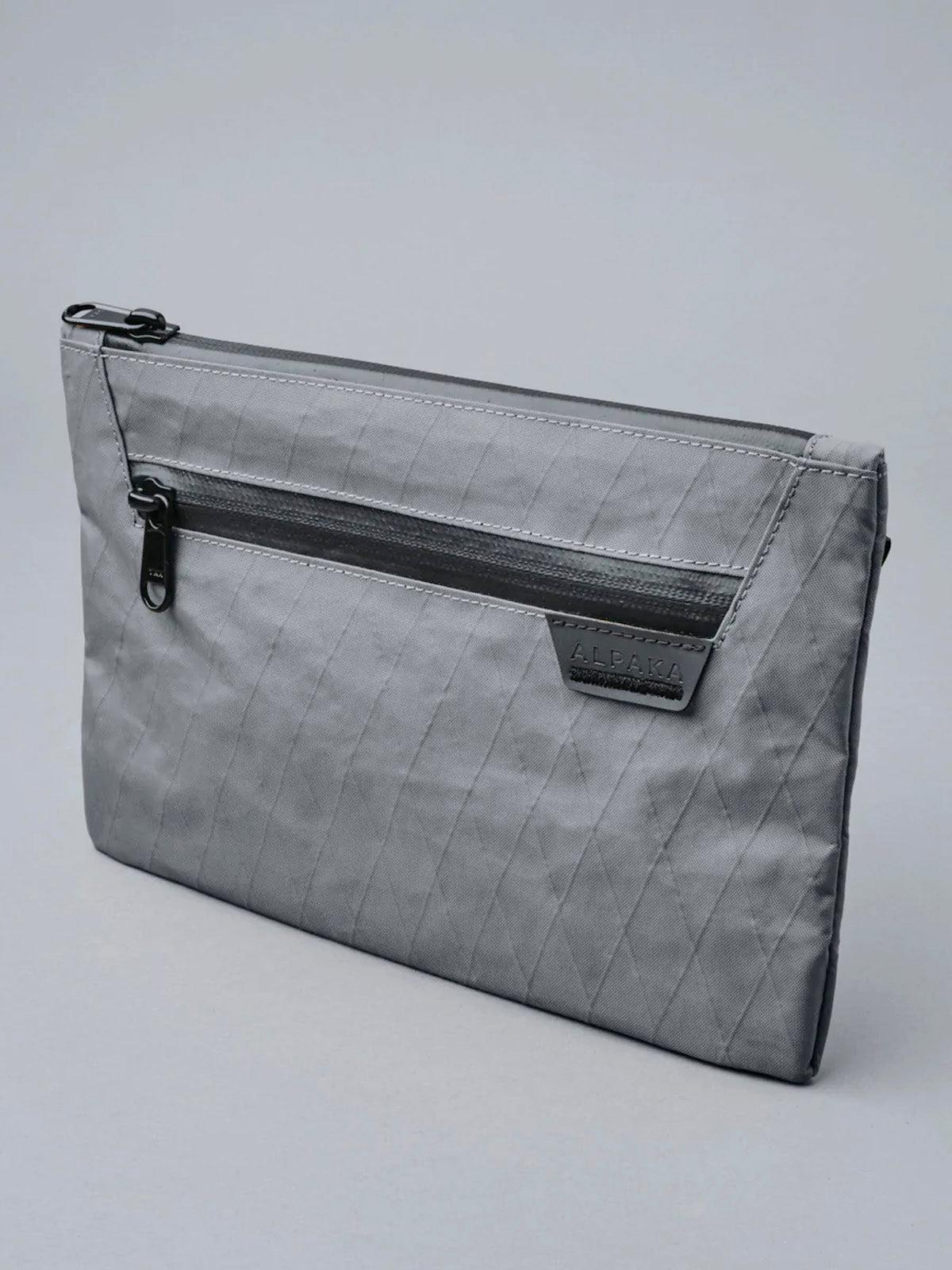Alpaka Zip Pouch Max Forest Slate Grey
