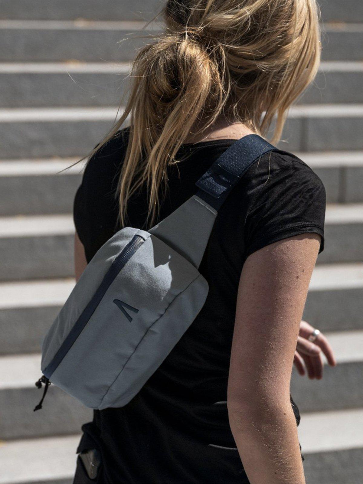 Boundary Supply Rennen Recycled Crossbody Sling Bag Clay