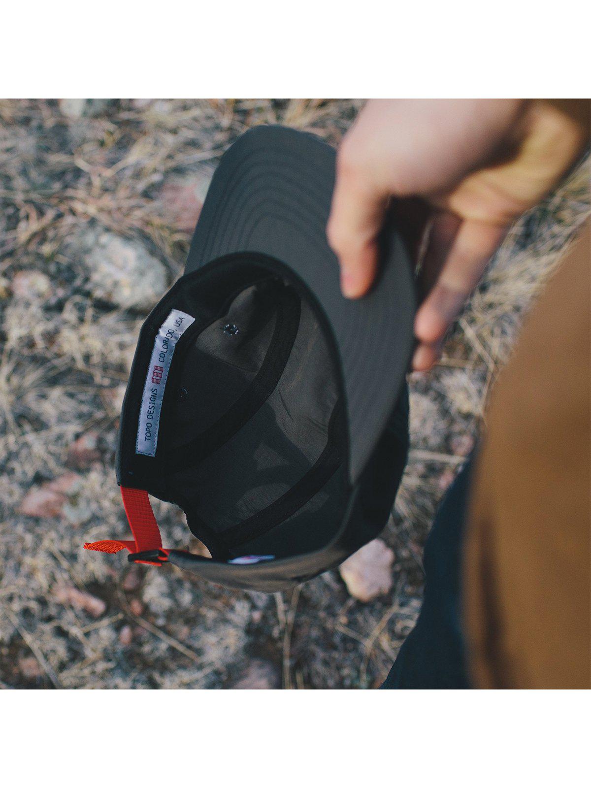Topo Designs Nylon Camp Hat Navy