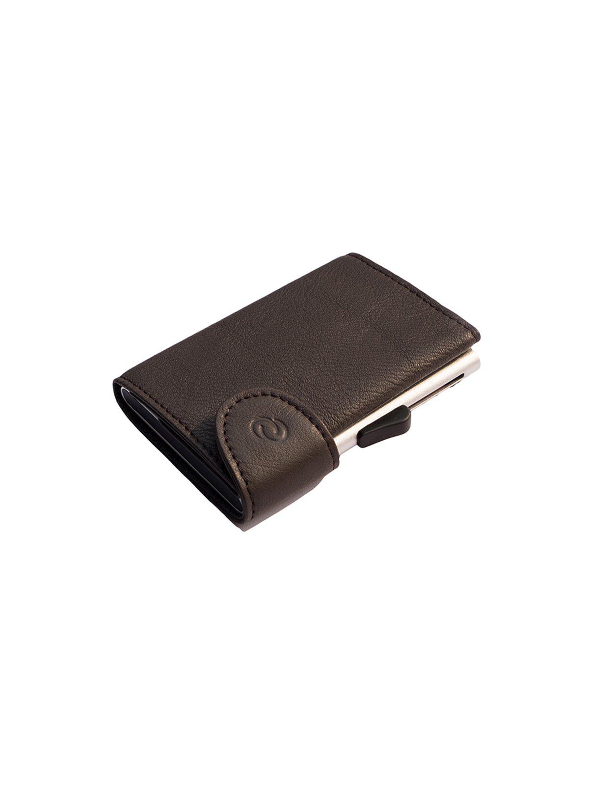 C-Secure Italian Leather RFID Wallet Testa Di Moro - MORE by Morello Indonesia