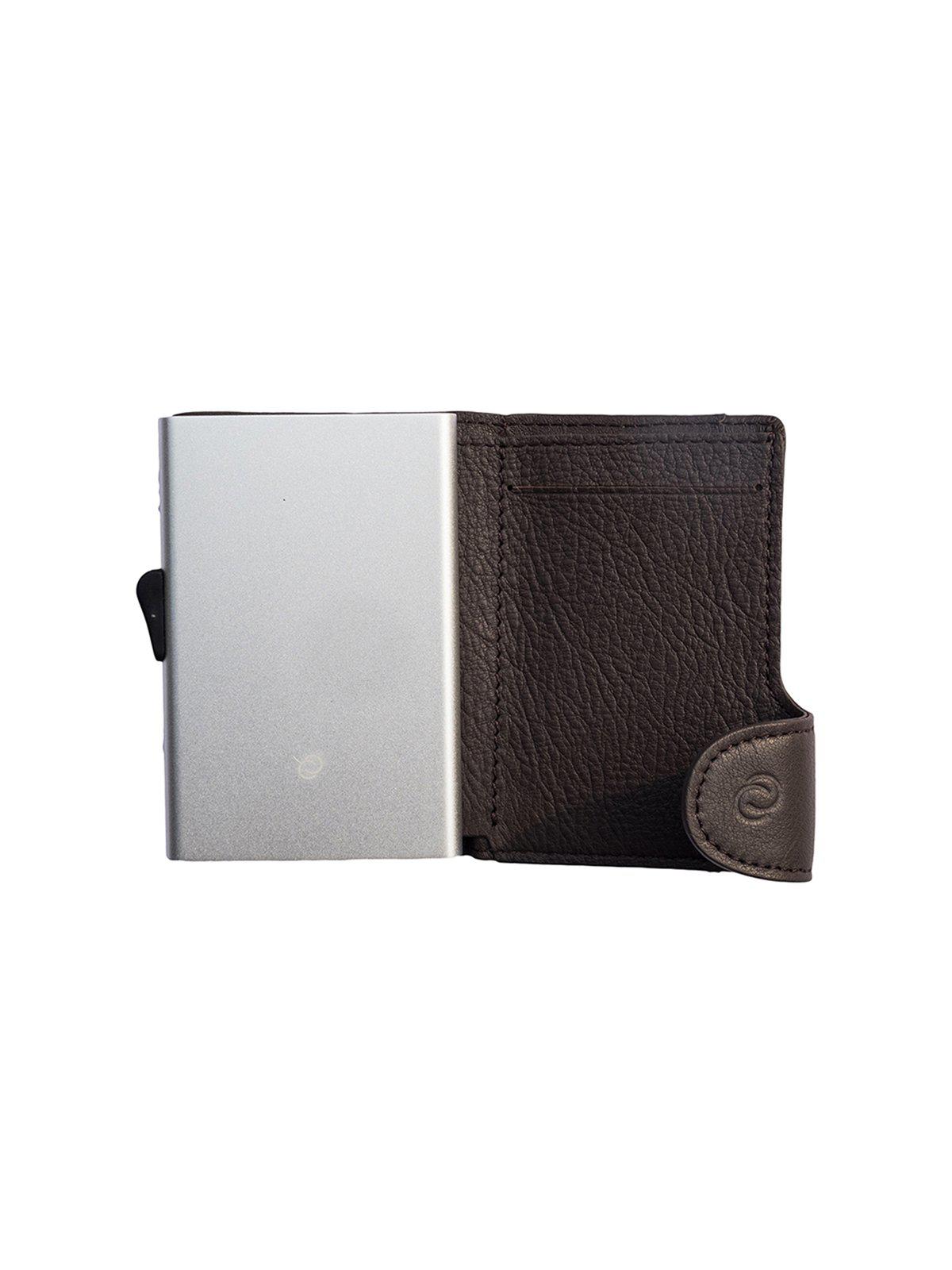C-Secure Italian Leather RFID Wallet Testa Di Moro - MORE by Morello Indonesia