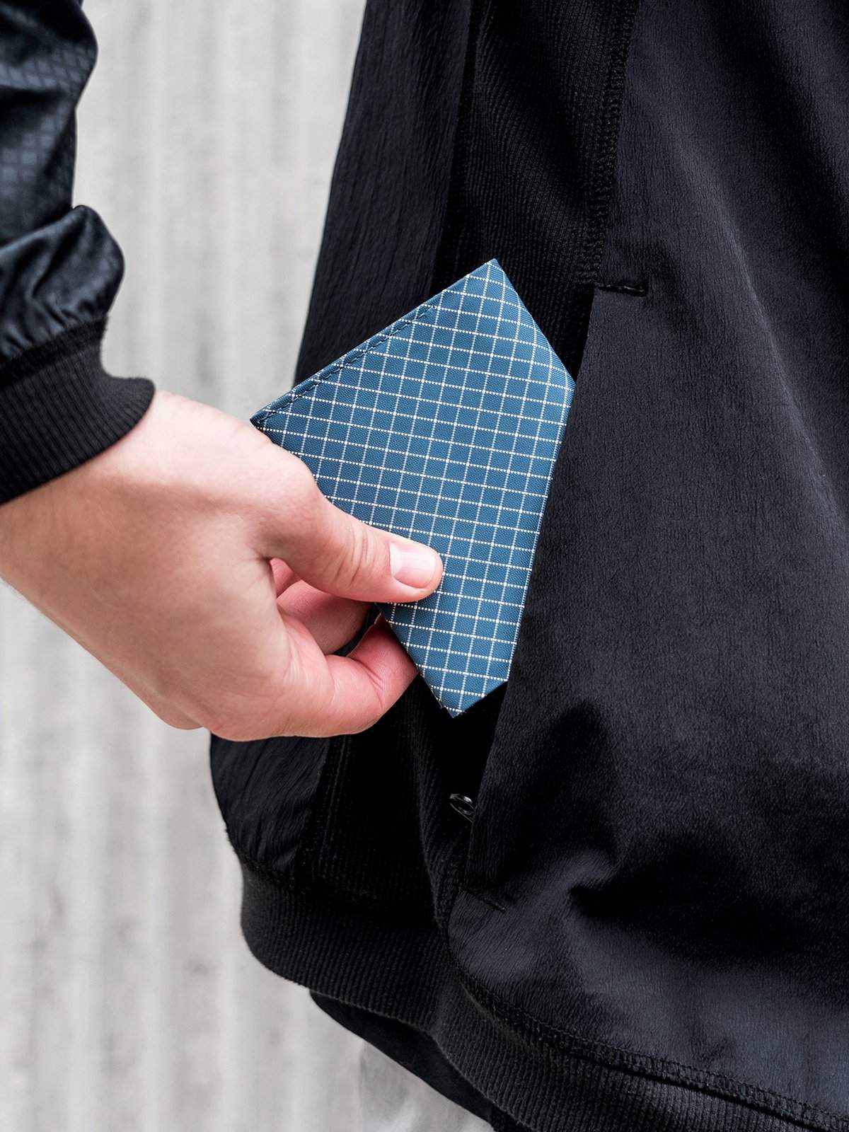 Pioneer Division Bifold Wallet 10XD Ripstop Blue - MORE by Morello Indonesia