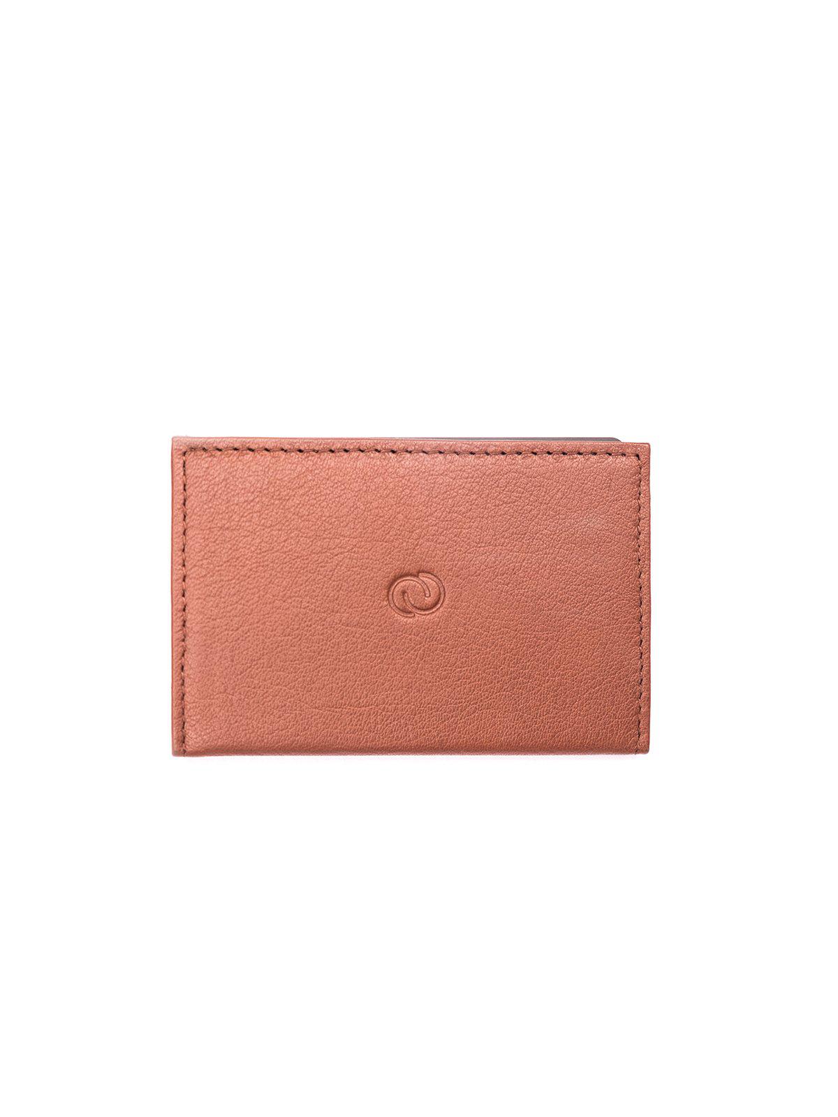 C-Secure Italian Leather RFID Slim Card Holder Bruciato - MORE by Morello Indonesia