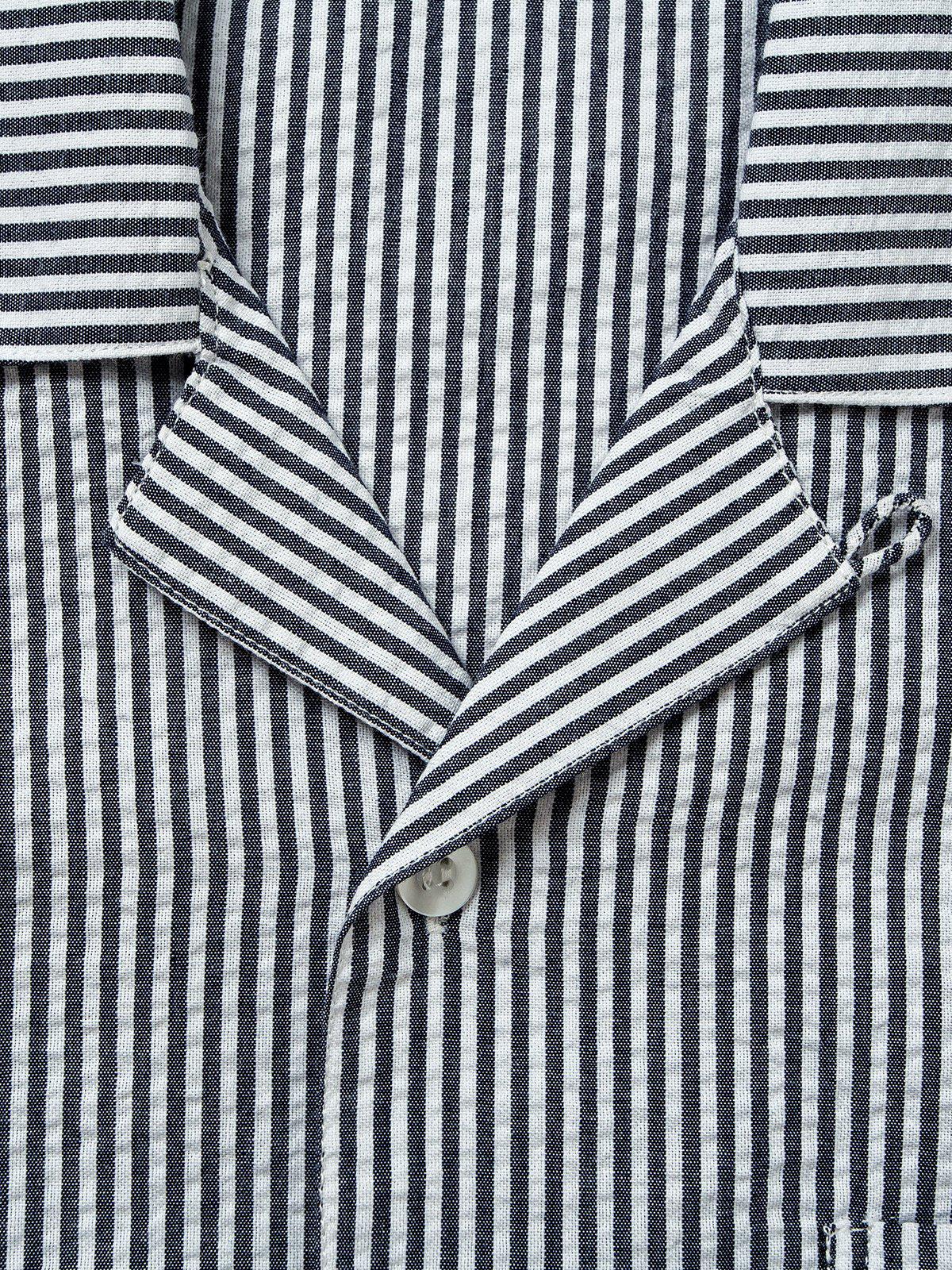 Contentment. Relaxed Seersucker Grey Shirt - MORE by Morello Indonesia